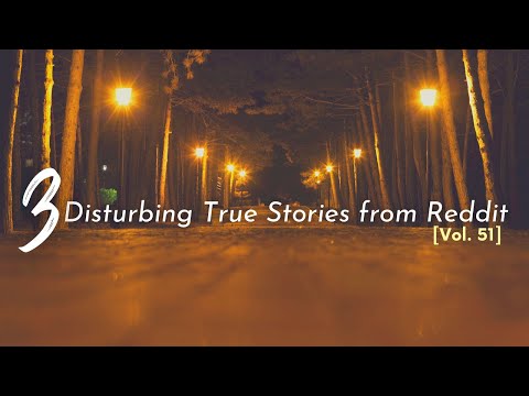 Vol. 51: 3 Disturbing True Stories from Reddit - Creepy and Unsettling Narratives episode artwork