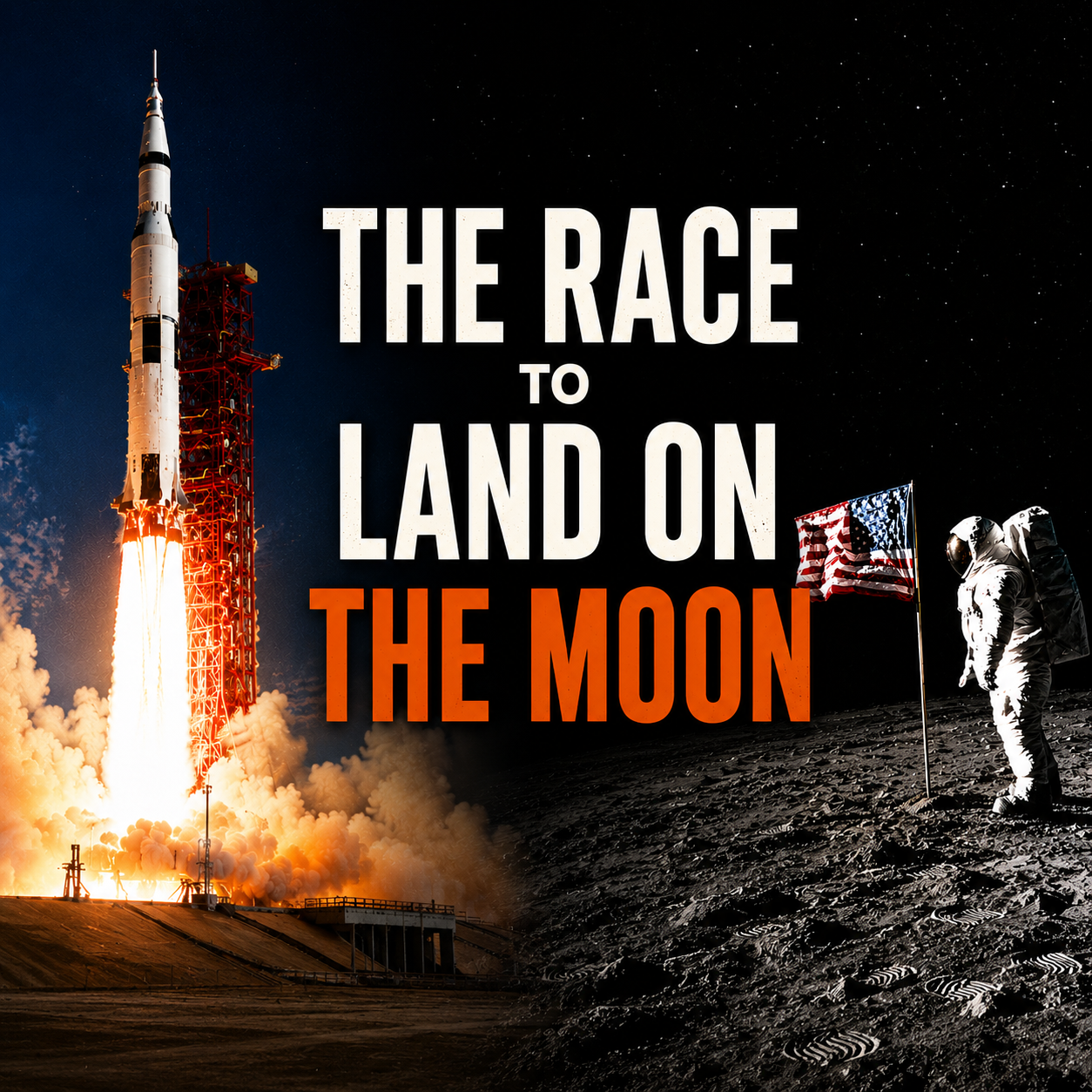 The Race to Land on the Moon (72) episode artwork