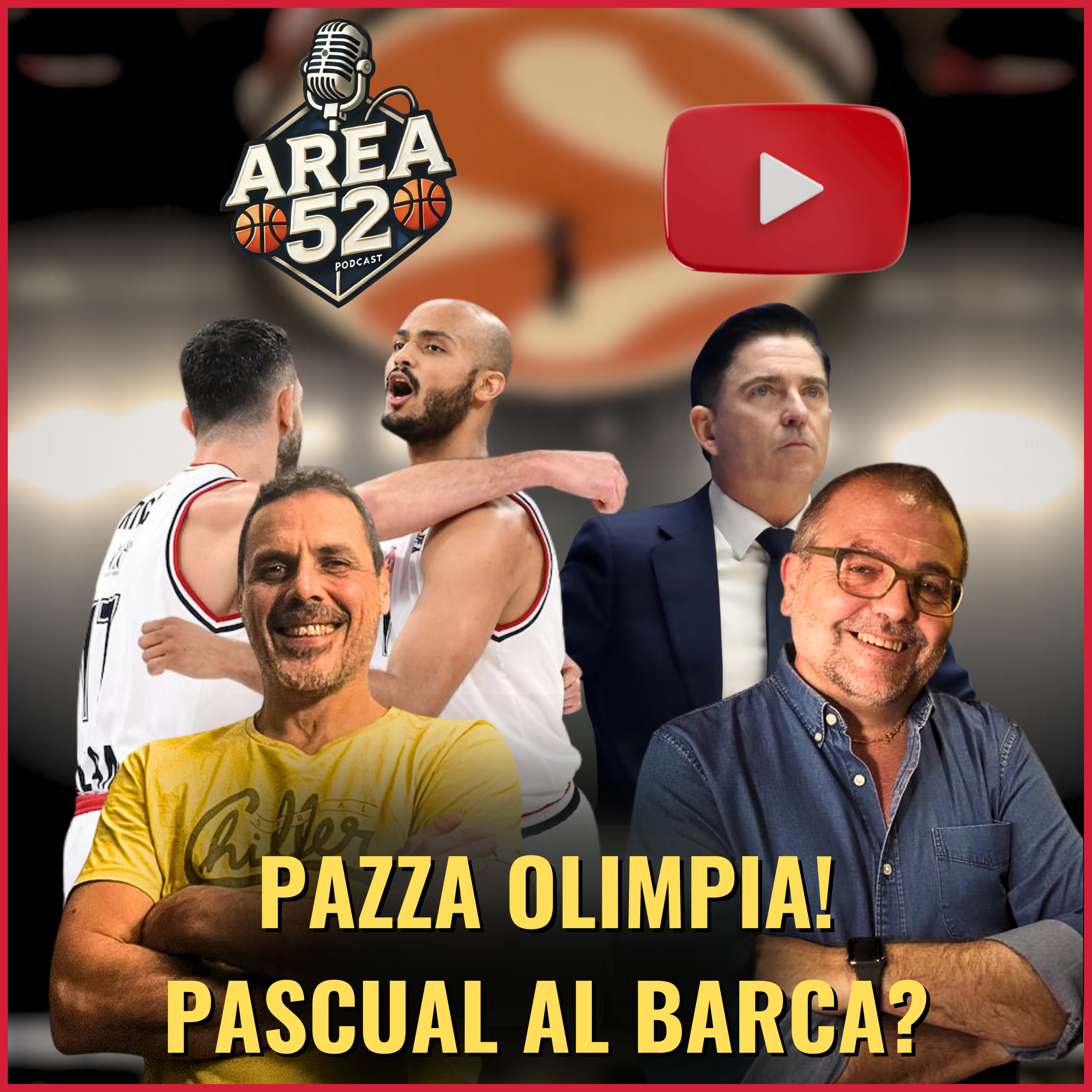 EUROLEGA/EUROCUP 2025/26 -  Pazza Olimpia, Pascual al Barca?