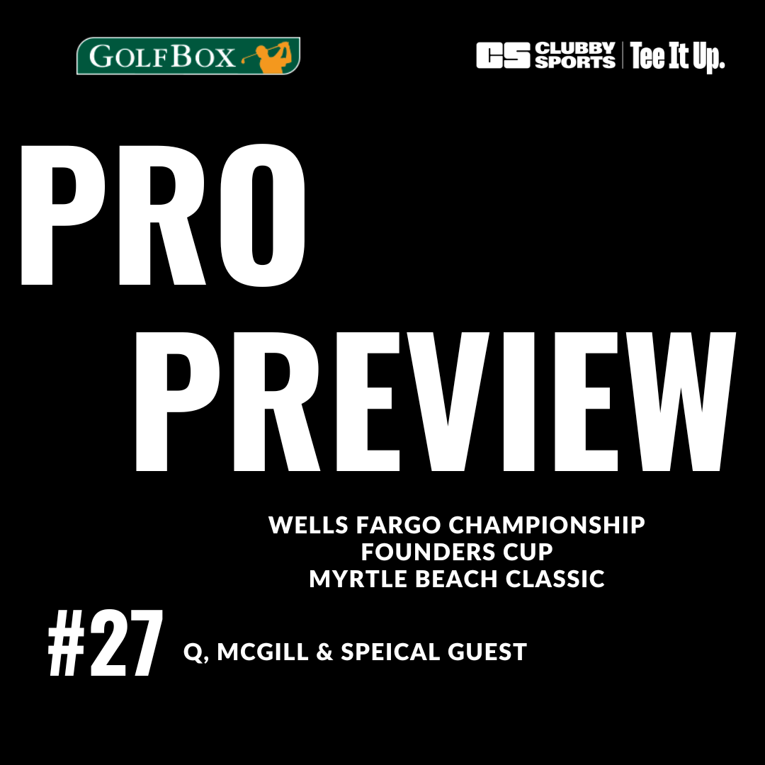 Wells Fargo Championship, Myrtle Beach Classic & Cognizant Founders Cup episode artwork