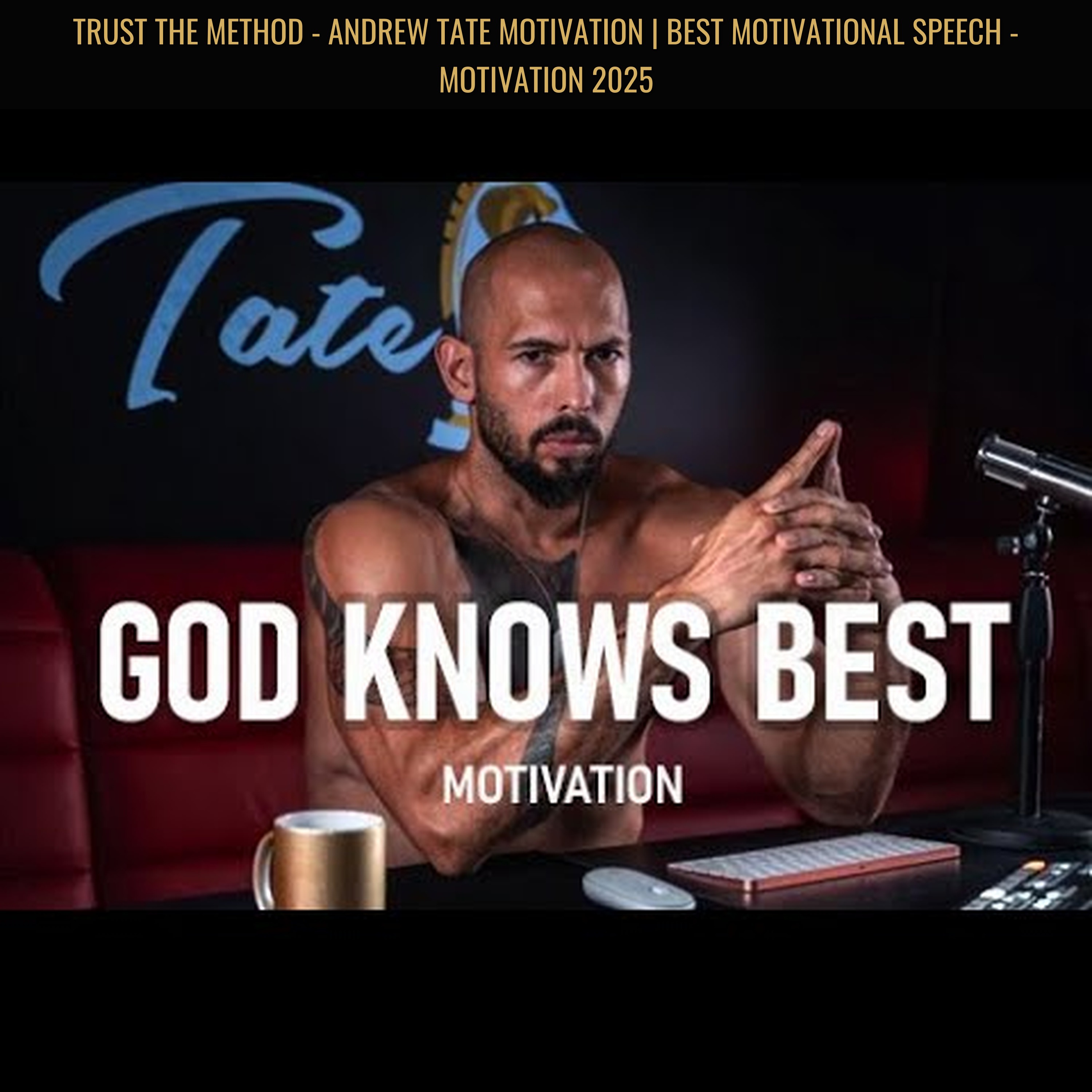 TRUST THE METHOD - Andrew Tate Motivation | Best Motivational Speech - Motivation 2025