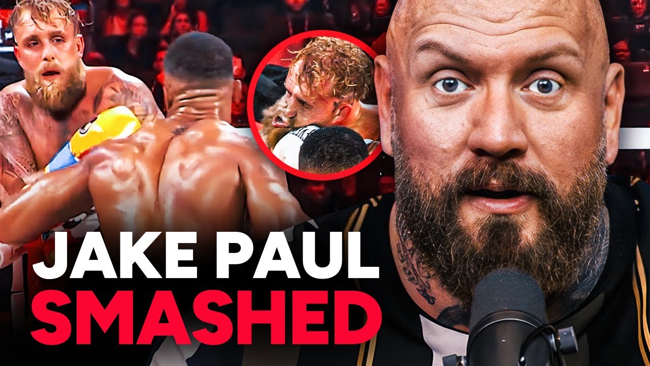Jake Paul’s Jaw BROKEN by Anthony Joshua in Brutal KO 🥊