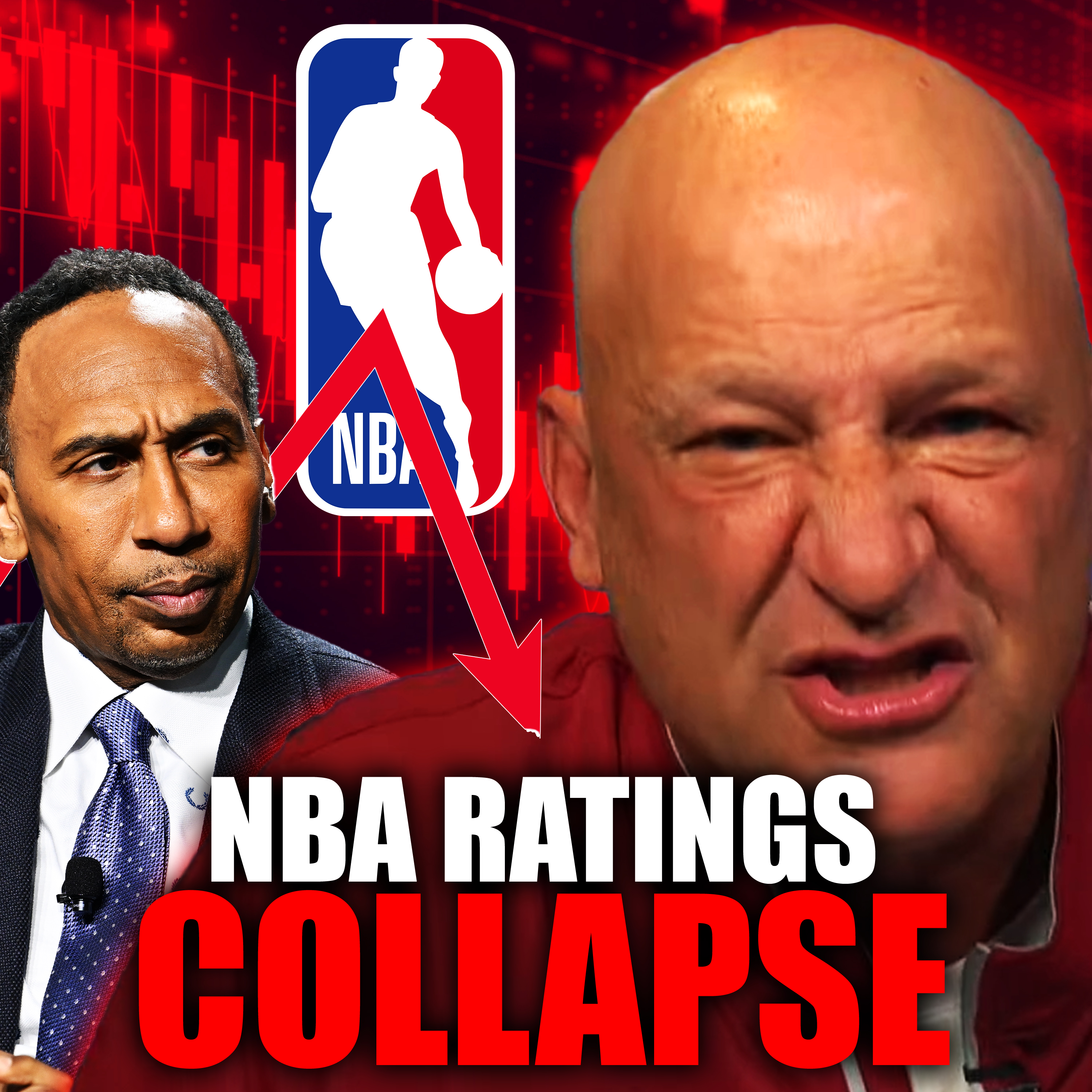 Failing Sports Media Complains About Negative Press As NBA Ratings TANK + Fran Fraschilla and Coach Dan Mullen | episode artwork