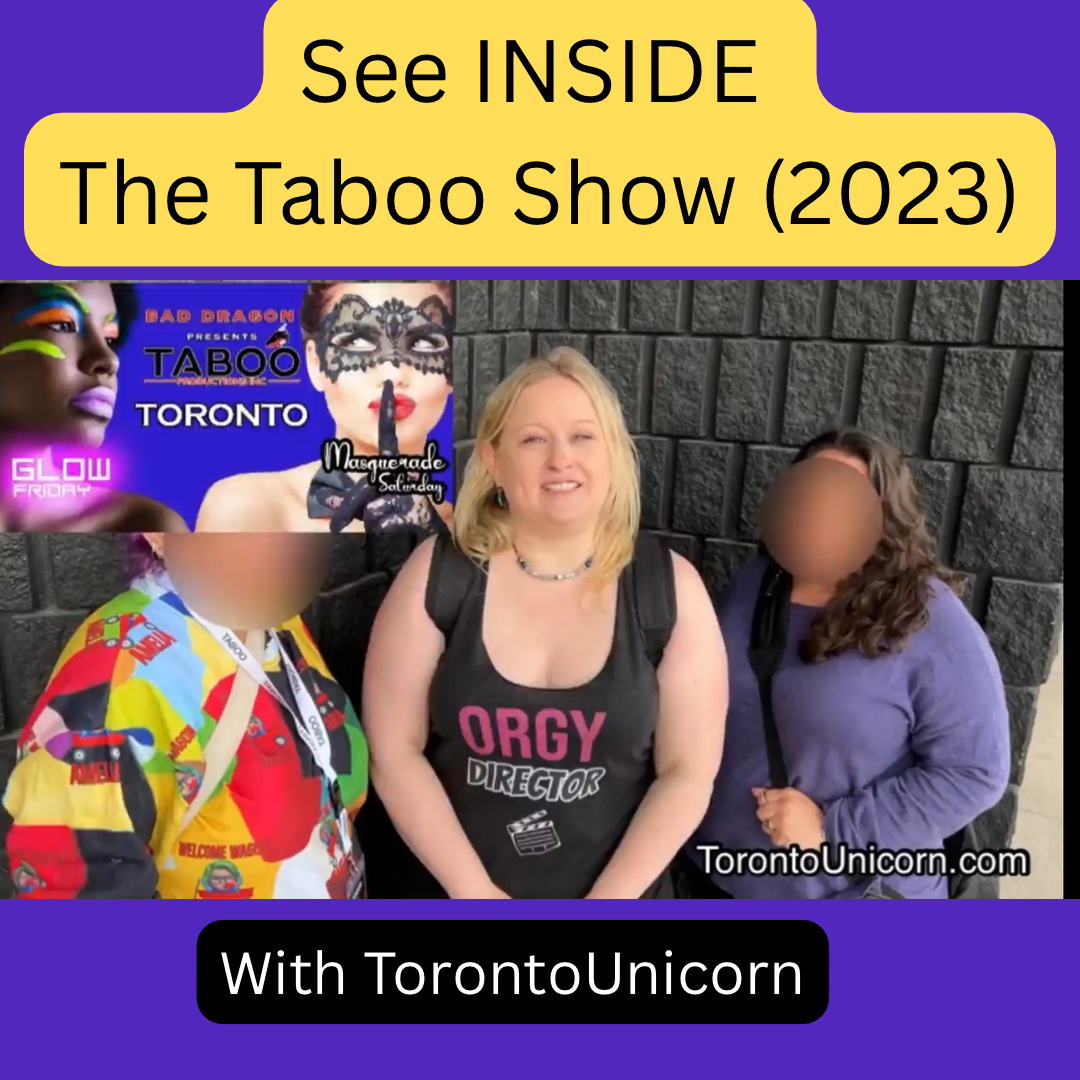 My REAL Sex Club and Swinger Lifestyle (vlogs, stories, advice, education) with TorontoUnicorn (video/short format)