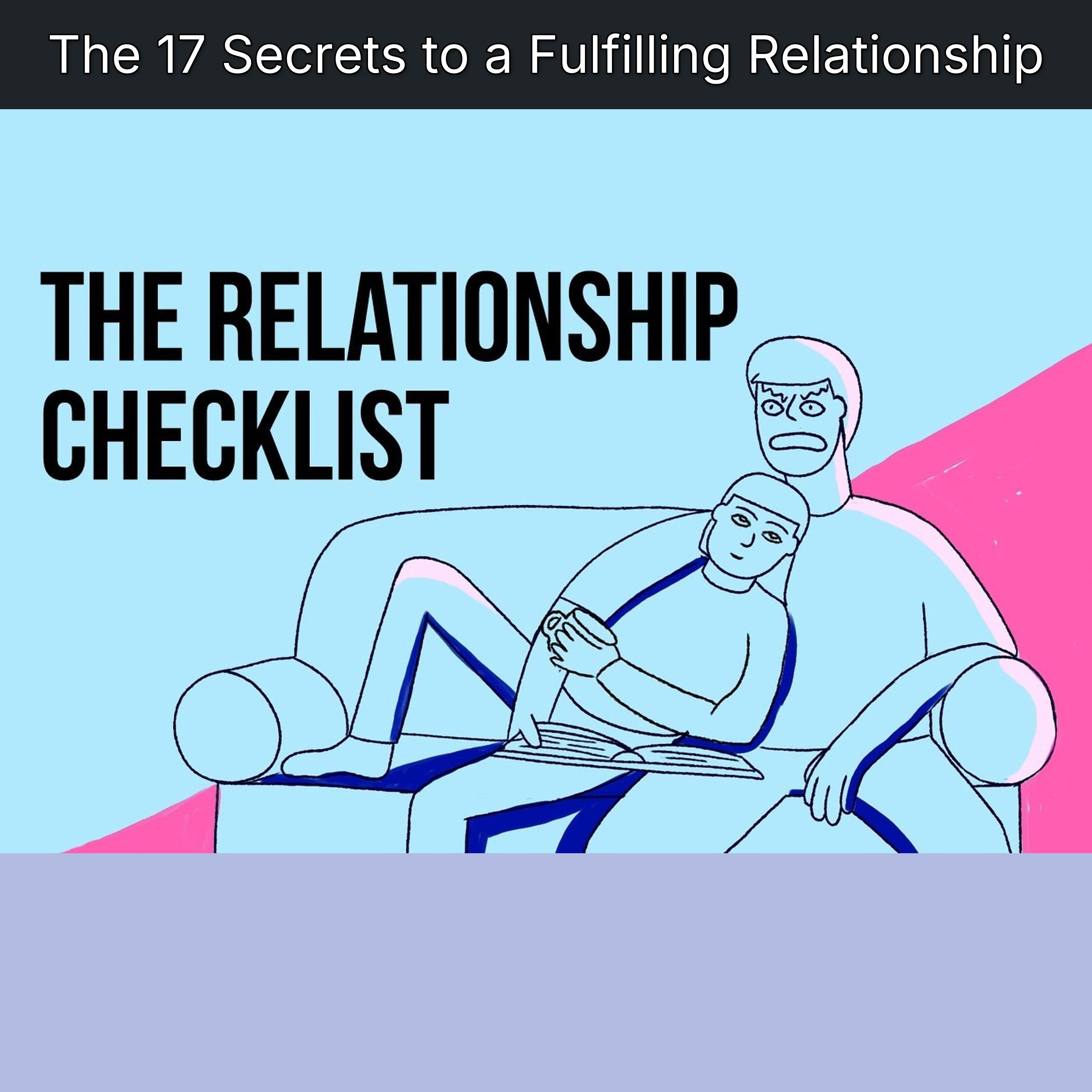 The 17 Secrets to a Fulfilling Relationship