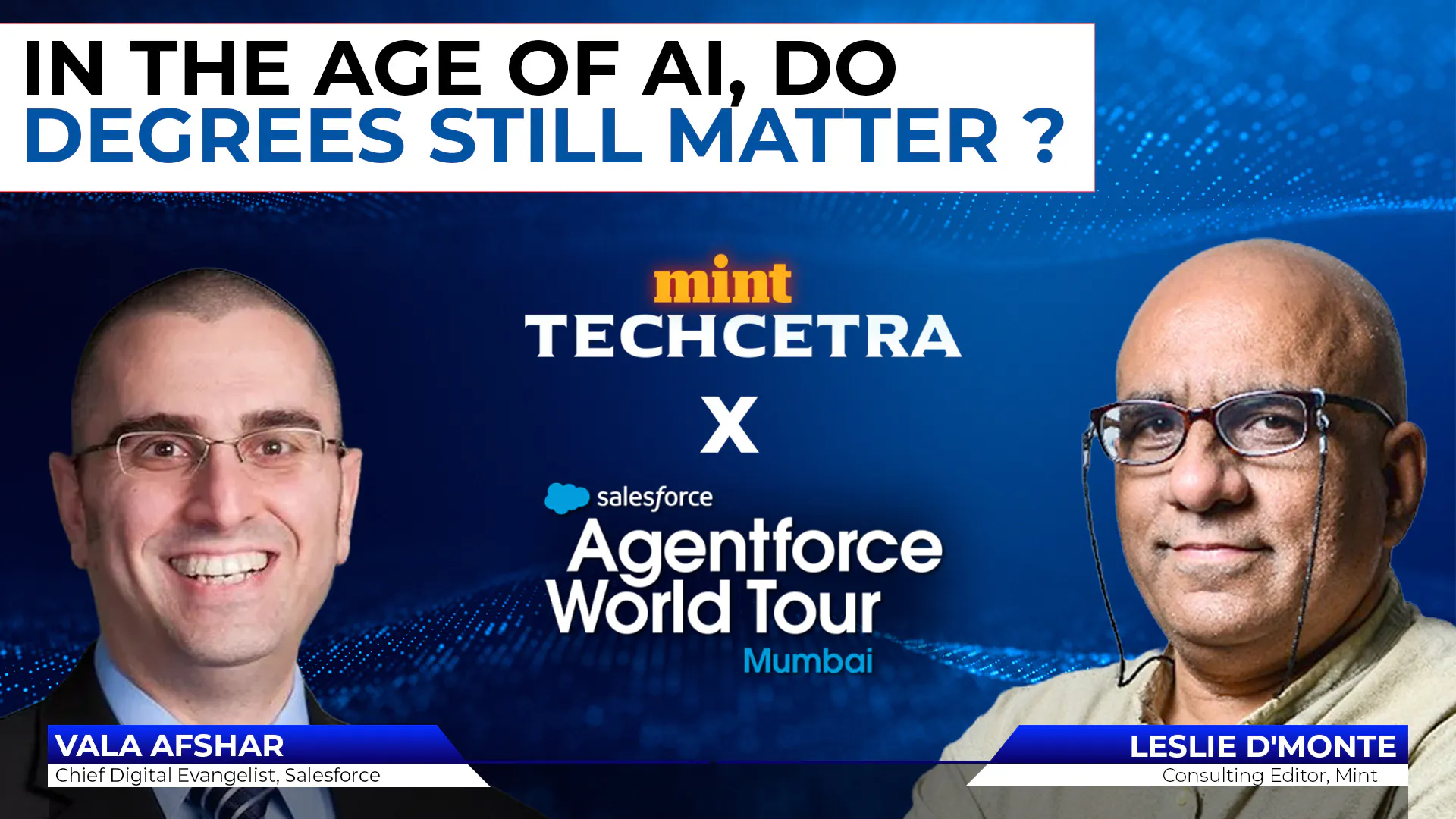 The Rise Of Agentic AI: Salesforce’s Vala Afshar On Jobs & Digital Labour | Mint Techcetra episode artwork