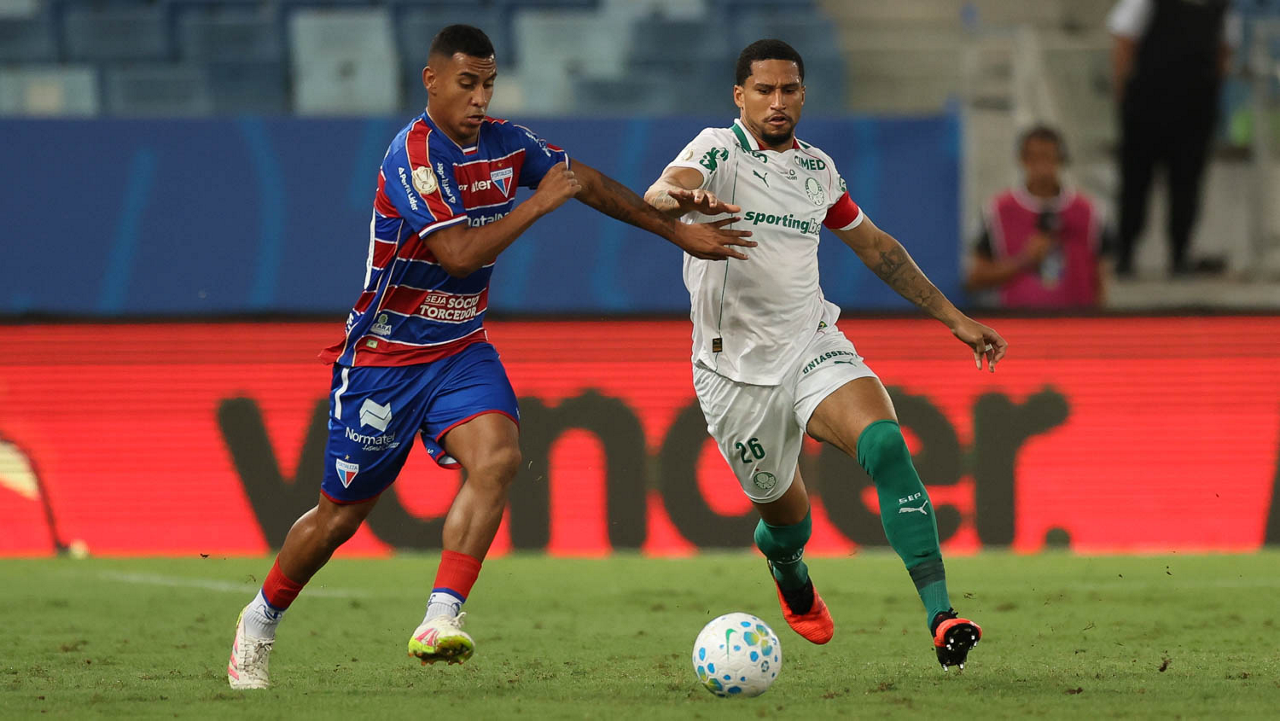Palmeiras perde para o Fortaleza, mas leva a classificação na Copa do Brasil