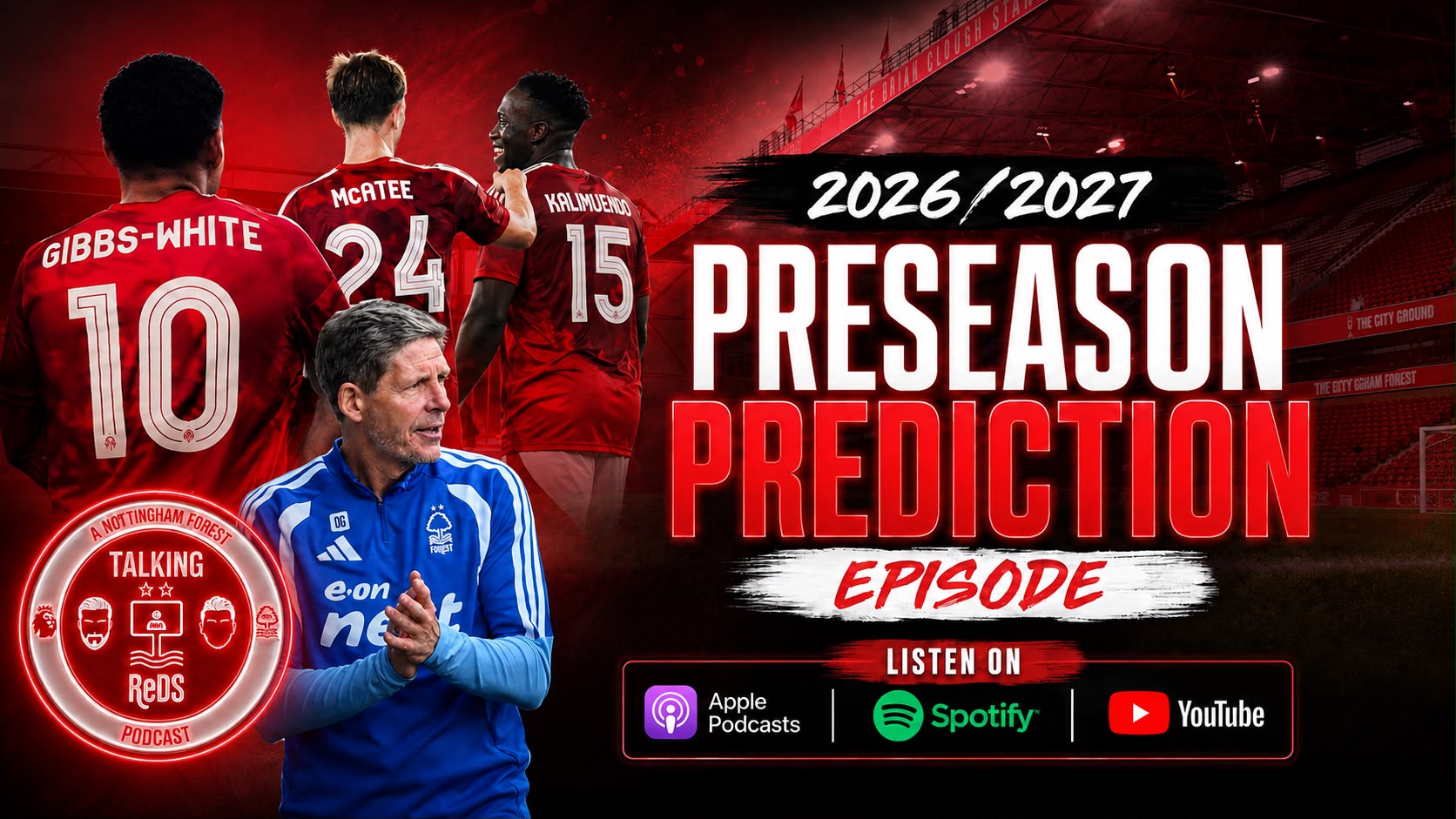 The Talking Reds 2026/27 Season Predictions Show! episode artwork