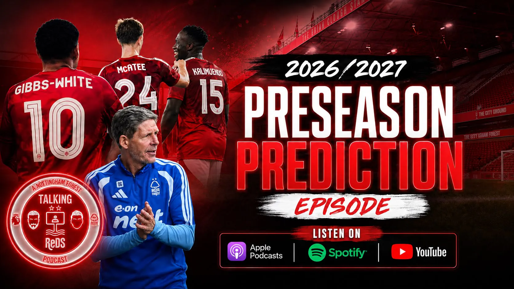 The Talking Reds 2026/27 Season Predictions Show! episode artwork