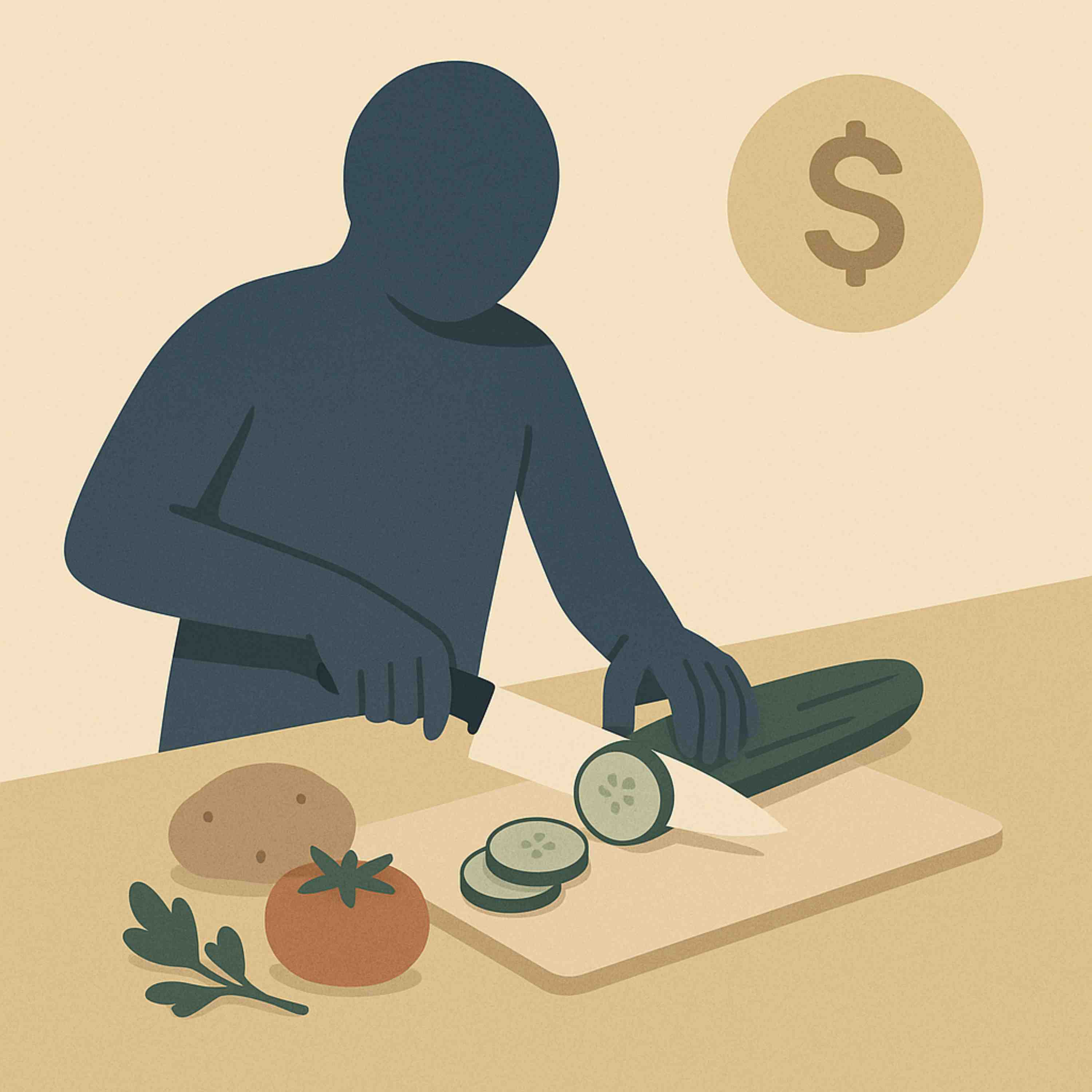How Basic Knife Skills Can Save You Money by Julien Saunders of Rich and Regular on How to Reduce Grocery Costs