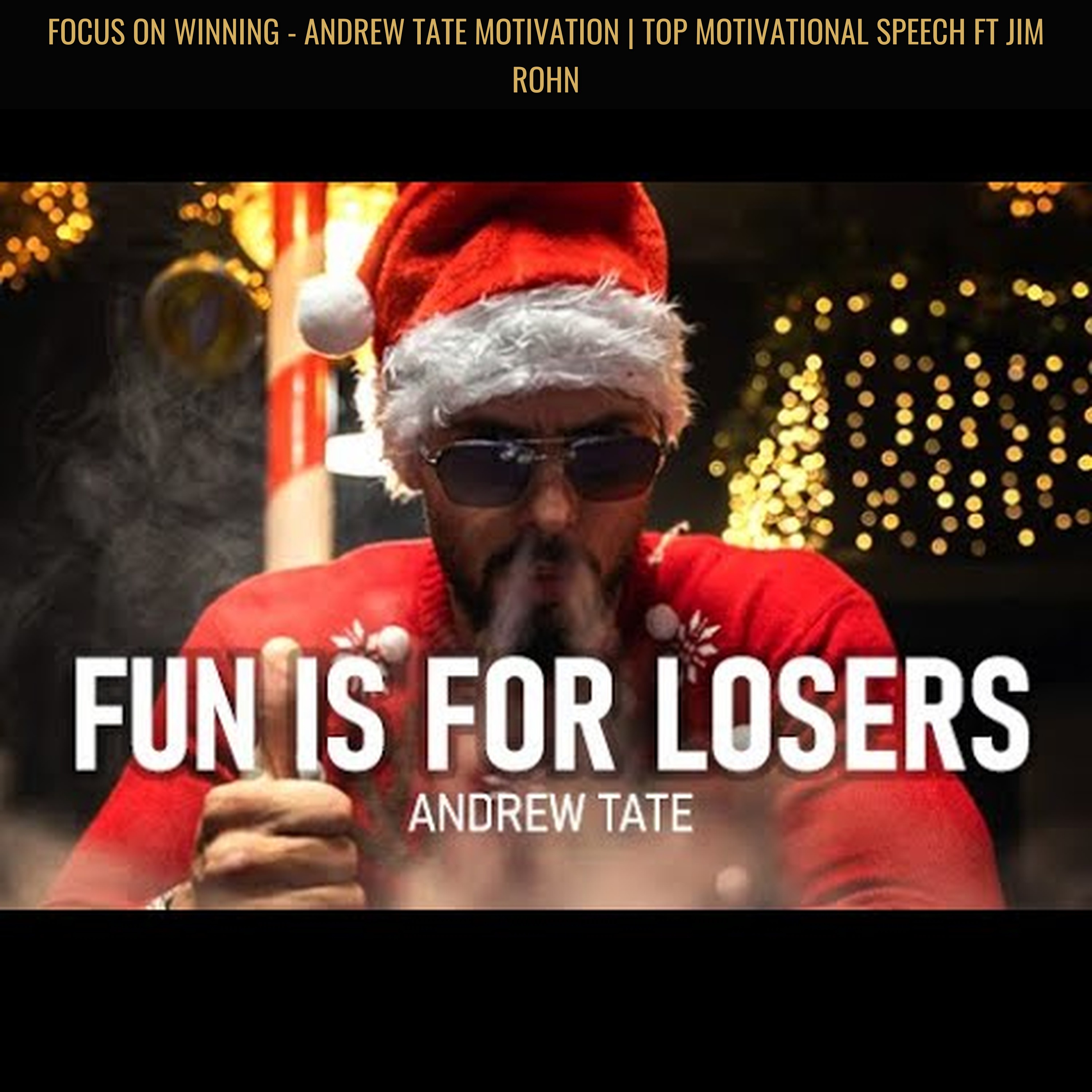 FOCUS ON WINNING - Andrew Tate Motivation | Top Motivational Speech ft Jim Rohn