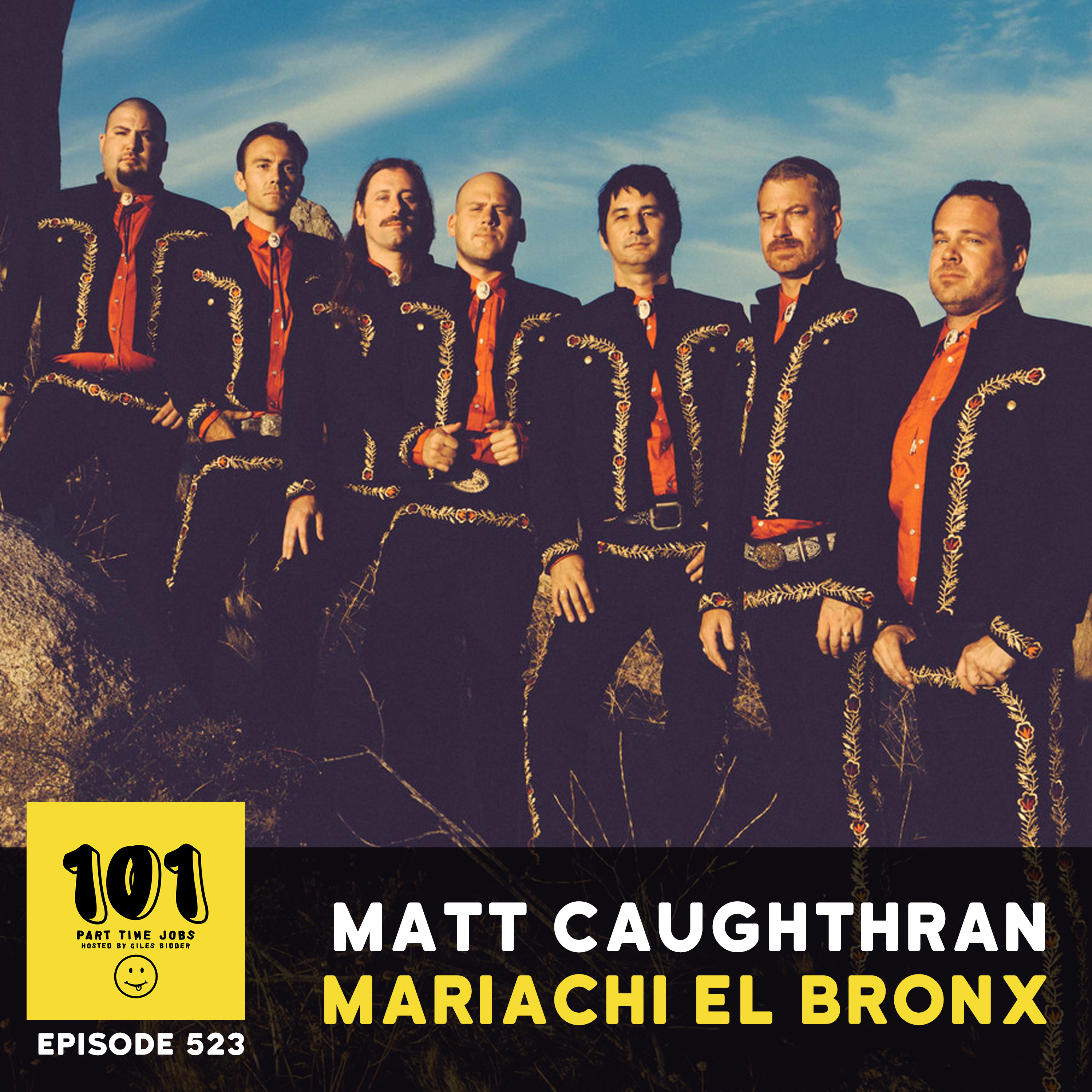 Matt Caughthran (Mariachi El Bronx / The Bronx) and the barrel of mould