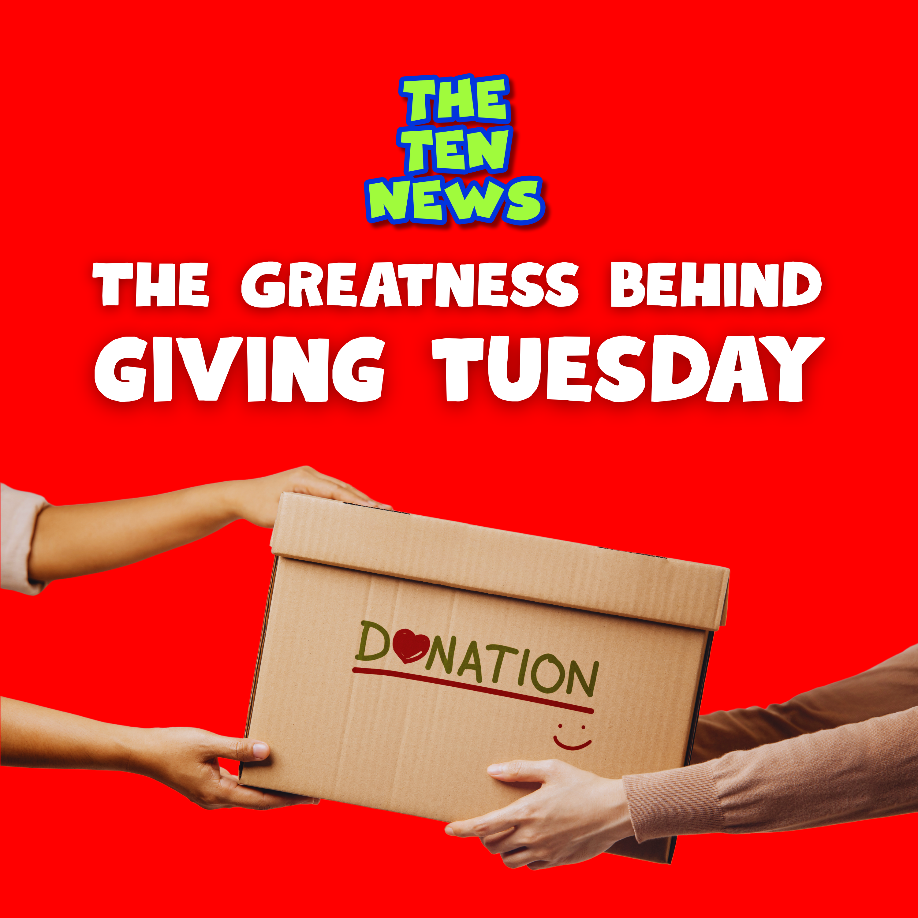 The Greatness Behind Giving Tuesday