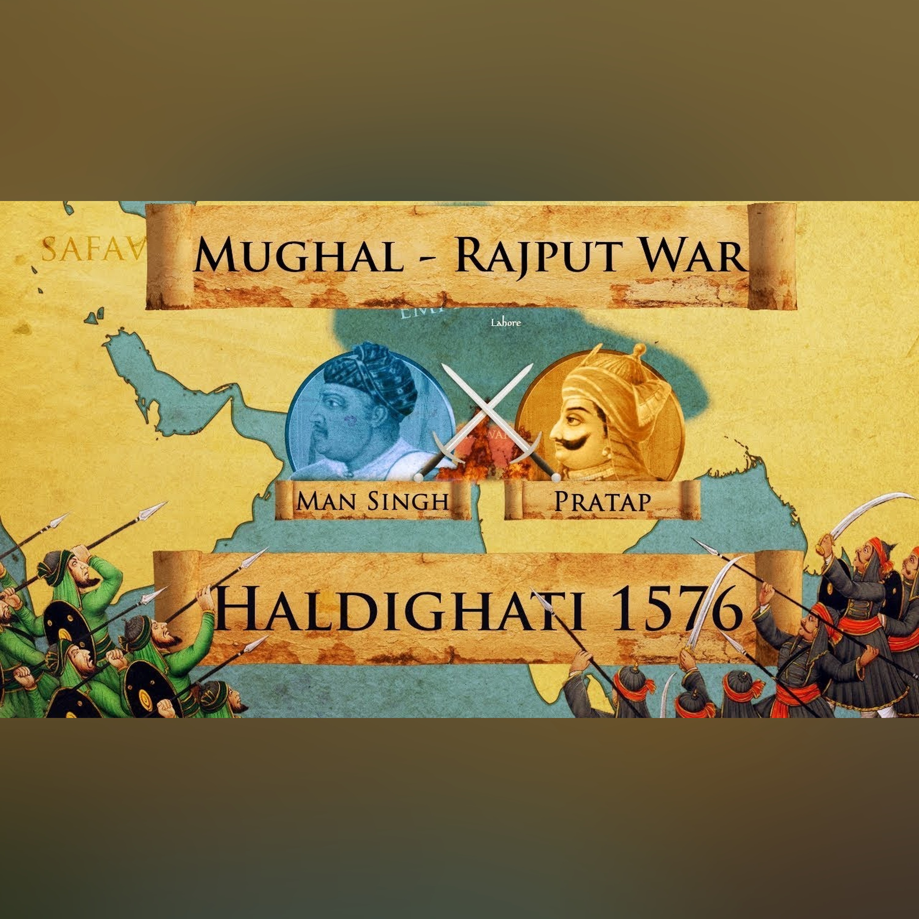 Battle of Haldighati 1576 - Mughal-Rajput War DOCUMENTARY