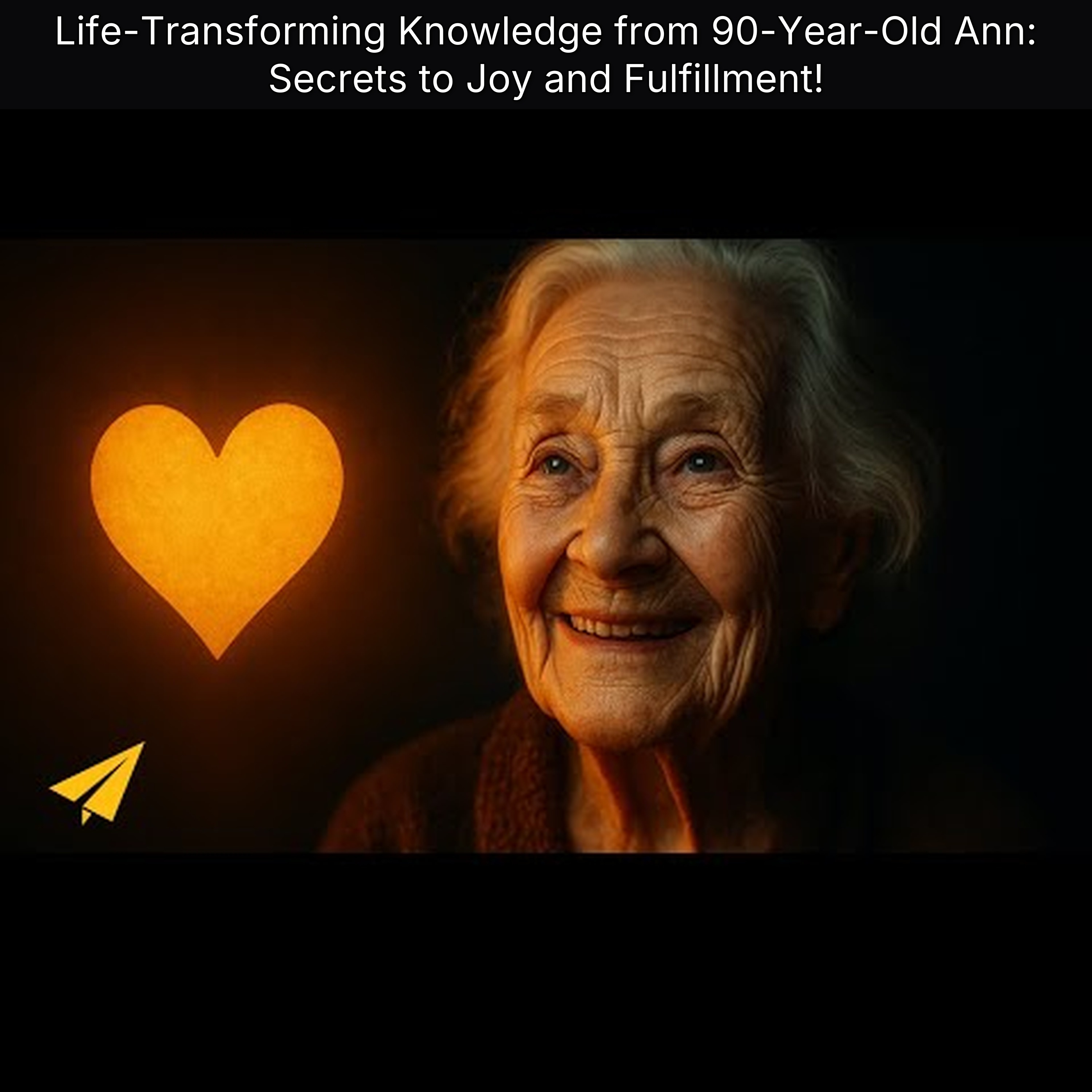 Life-Transforming Knowledge from 90-Year-Old Ann: Secrets to Joy and Fulfillment!