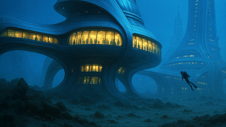 Un Investisseur Anonyme Fait Actuellement Construire une Ville Sous-Marine