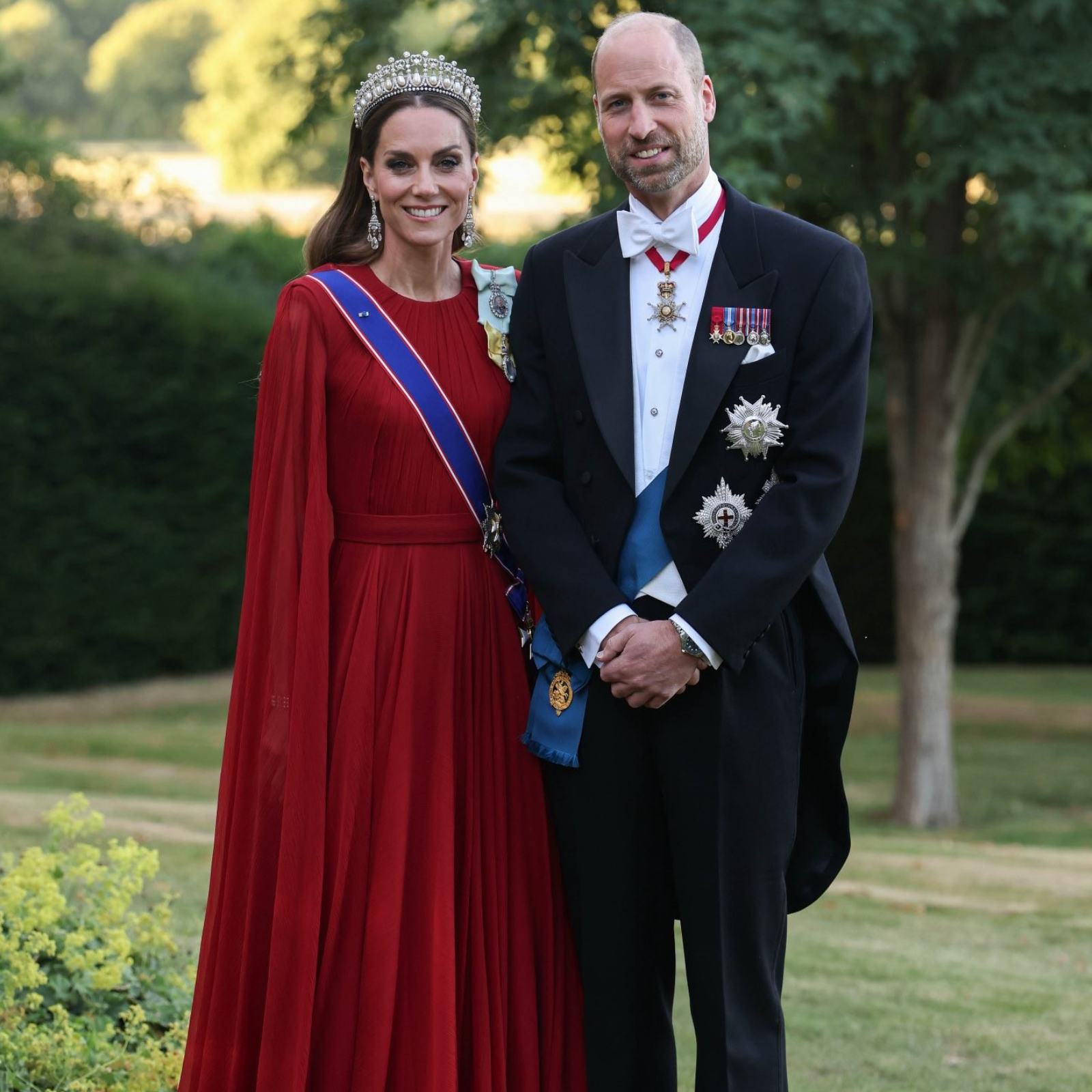 An amicale French State visit as Kate shines in New Looks
