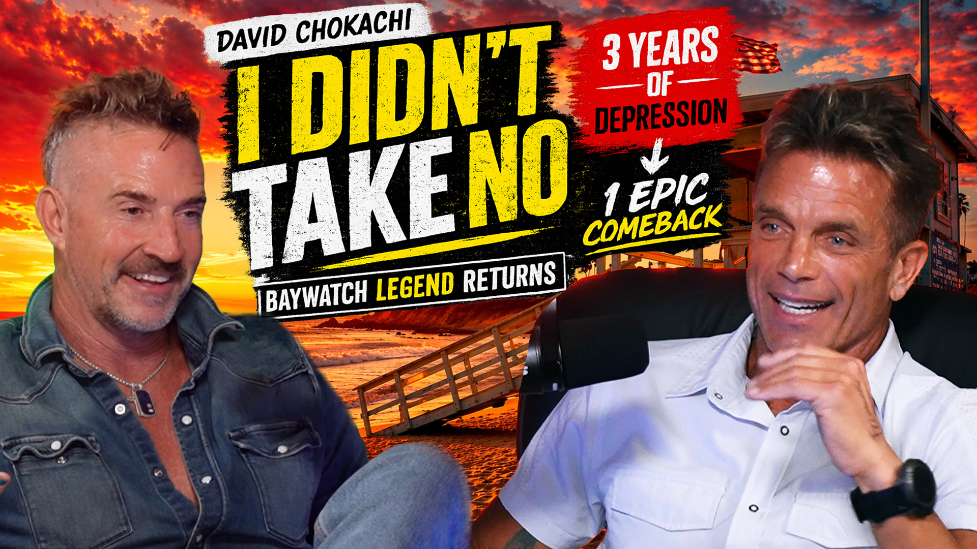 David Chokachi: From 3 Years of Depression to Baywatch Comeback | Punk Rock Sober
