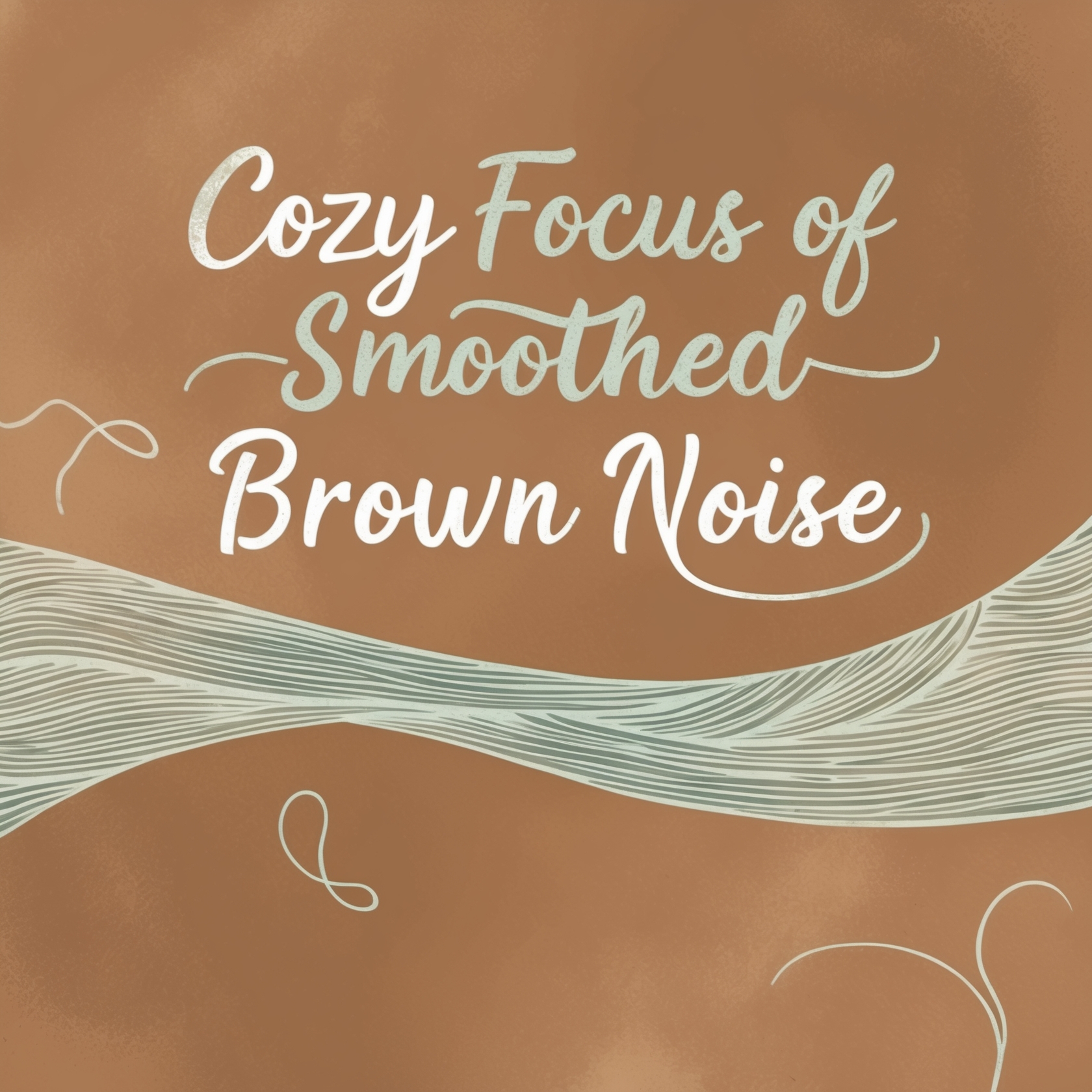 Cozy Focus 🪴 1 HOUR of Smoothed Brown Noise | ADHD Focus & Study Sounds
