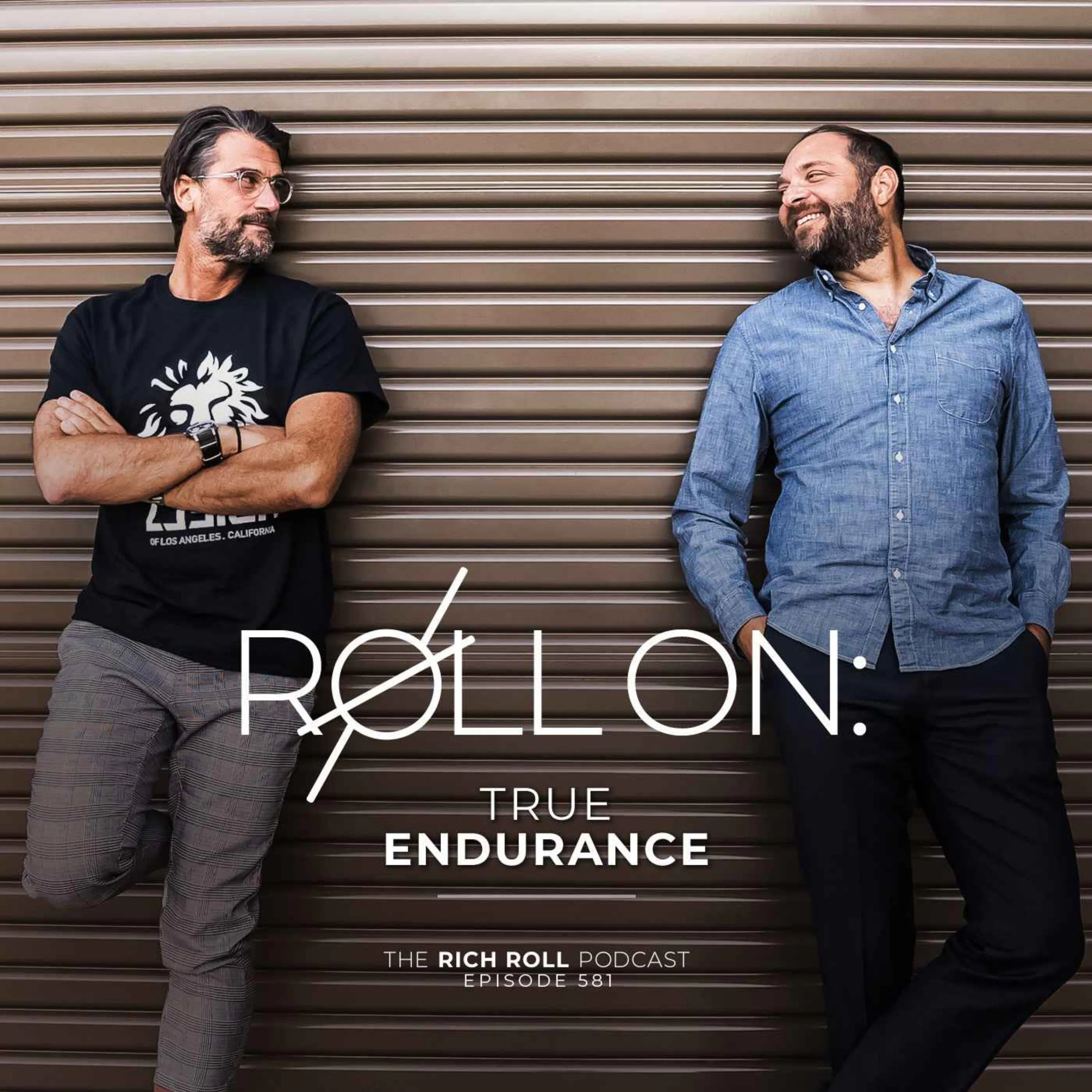 Cover art for the episode "Roll On: True Endurance" from The Rich Roll Podcast