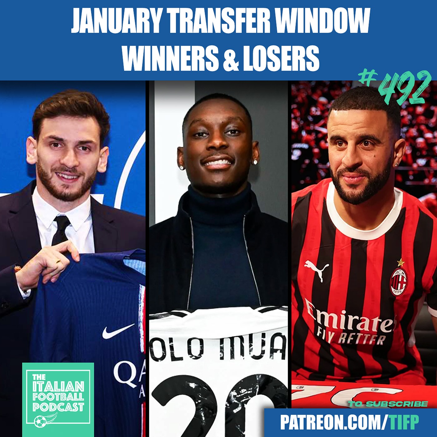 AC Milan Top, Juventus Flop: January Transfer Window Winners & Losers (Clip From Ep. 492)