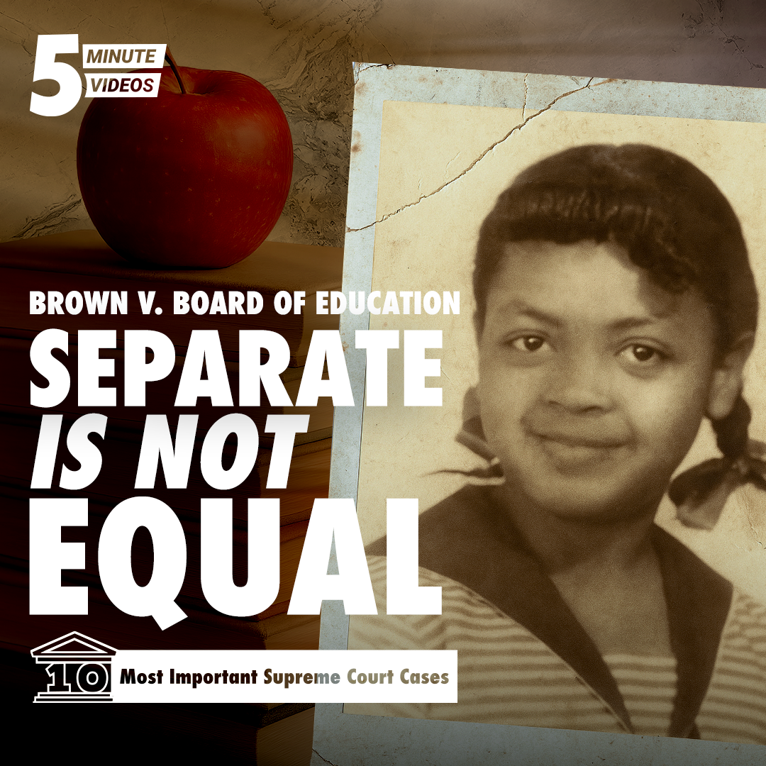 Brown v. Board of Education: Separate Is Not Equal | Sherif Girgis