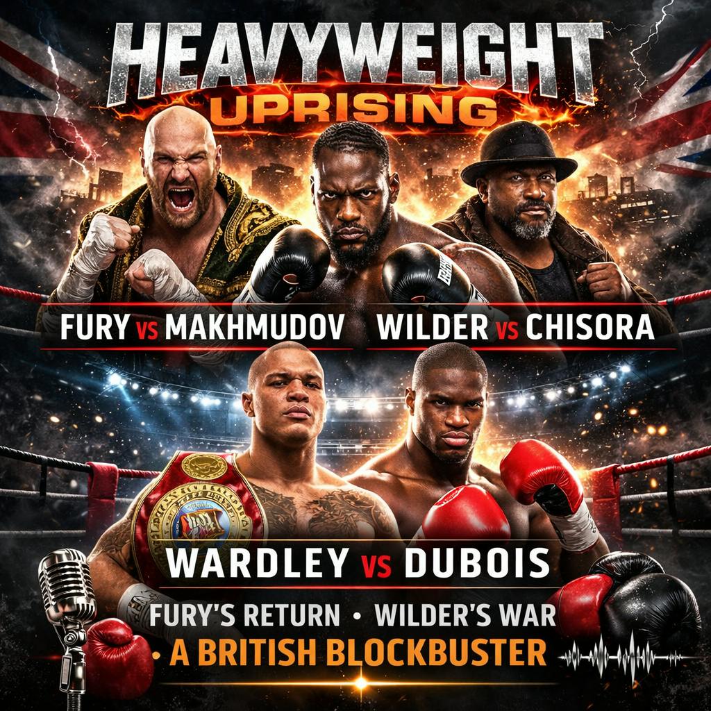 Heavyweight Uprising: Fury’s Return, Wilder’s War & A British Blockbuster Heavyweight Uprising: Fury’s Return, Wilder’s War & A British Blockbuster