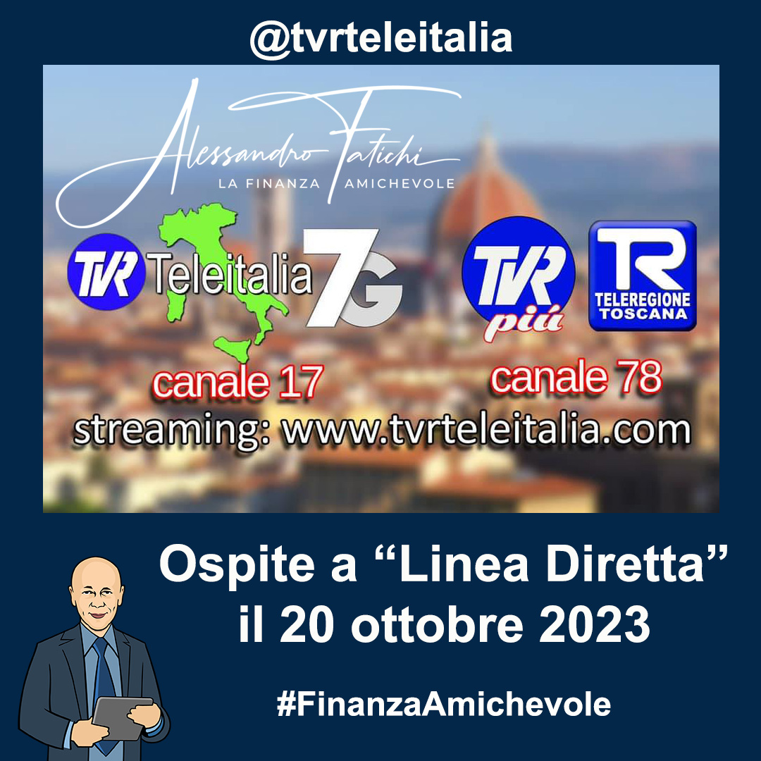 Puntata di "Linea Diretta" del 20 ottobre 2023 - TVR Teleitalia 7G e TVR 77 Più