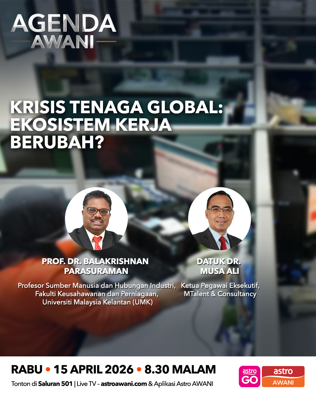Agenda AWANI: Krisis tenaga global | Ekosistem kerja berubah?