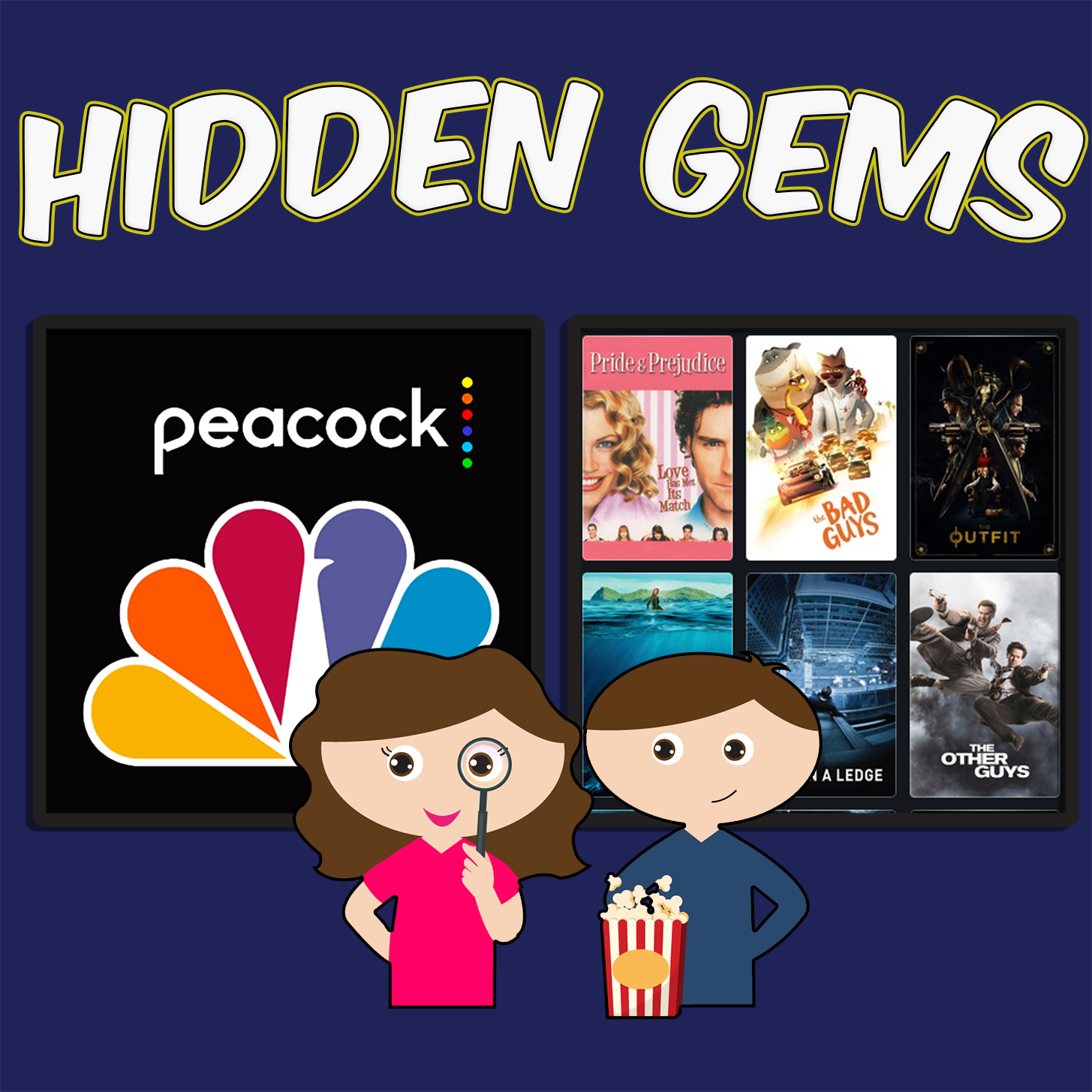 Hidden Gems: Talking Peacock Ep 11 (The Bad Guys, The Outfit) episode artwork