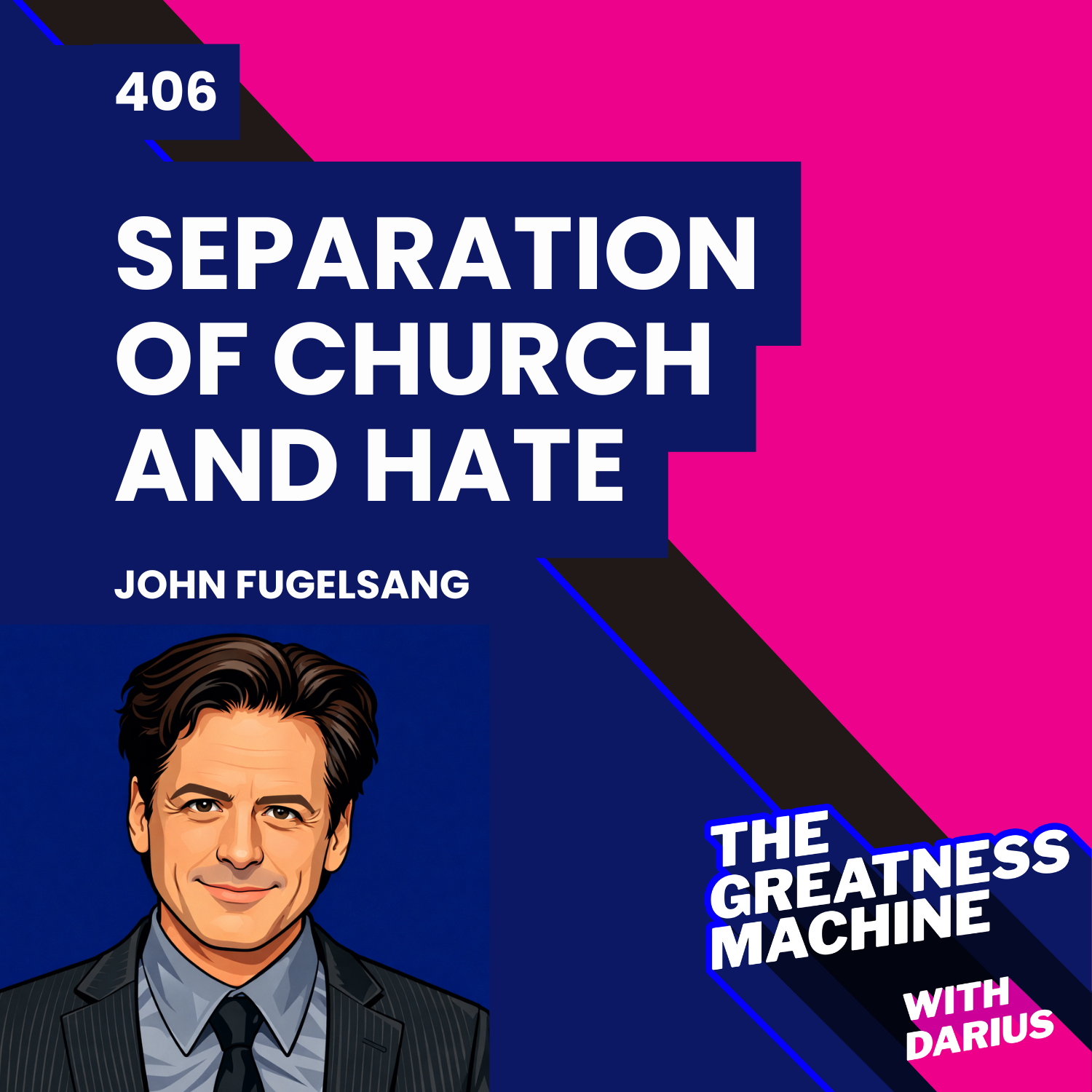 406 | John Fugelsang | Separation of Church and Hate: A Sane Person's Guide to Taking Back the Bible from Fundamentalists, Fascists, and Flock-Fleecing Frauds