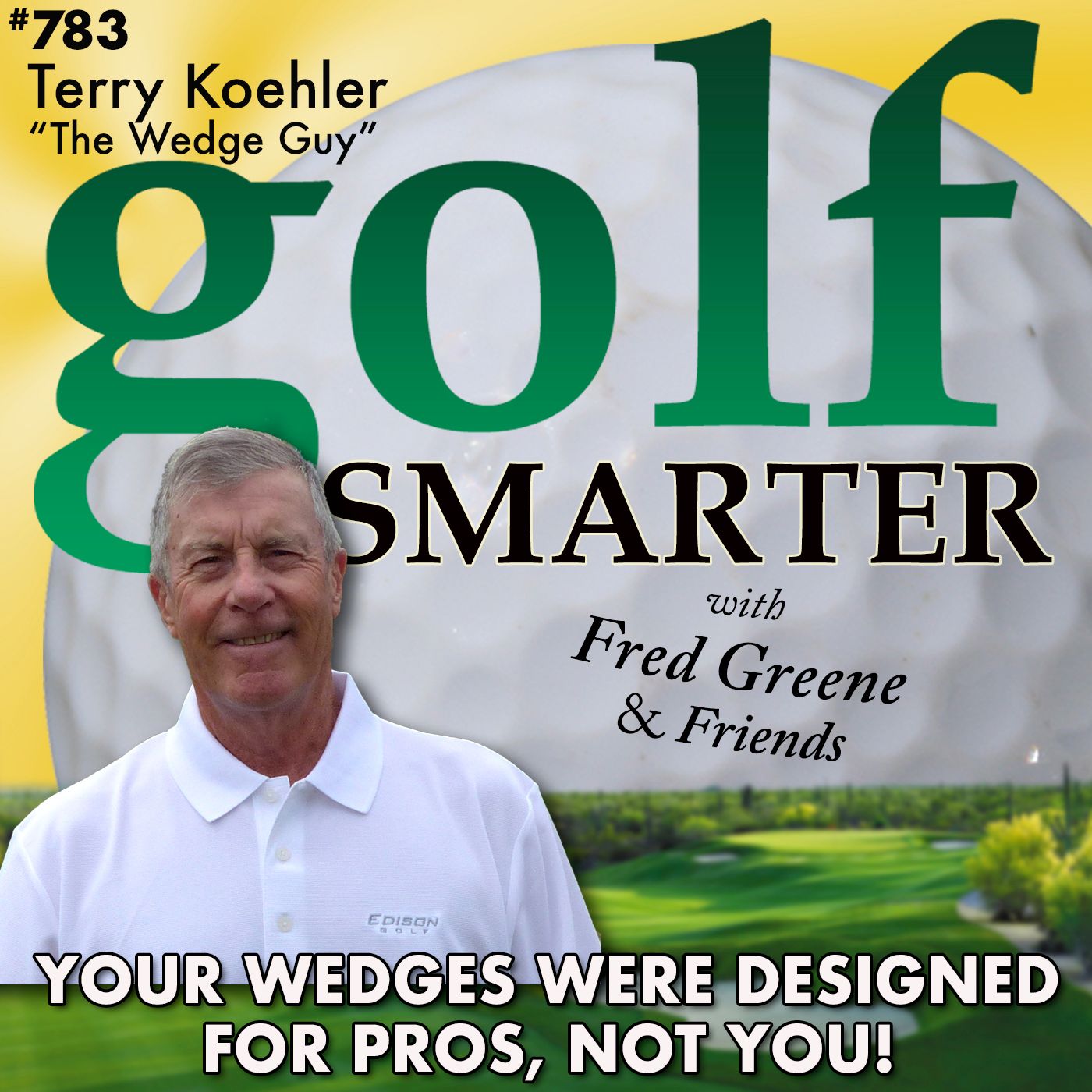 Your Wedges Were Designed for Pros, Not You! with Terry "The Wedge Guy" Koehler episode artwork