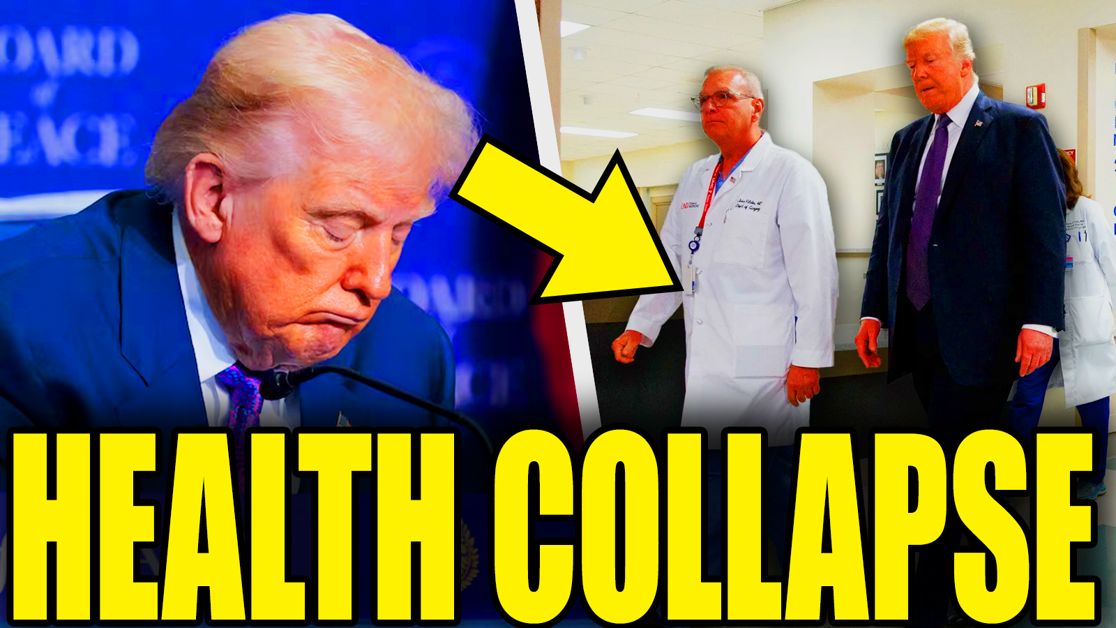 Trump Falls Asleep At Memorial Day Service Before Forced To Hospital episode artwork