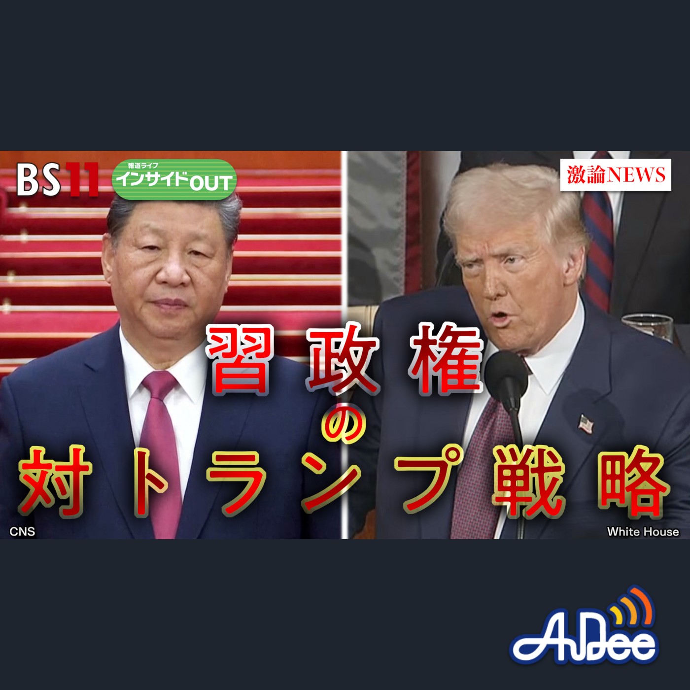 2025年3月12日OA「関税・台湾問題で徹底抗戦！ 習政権の対トランプ戦略は」 episode artwork