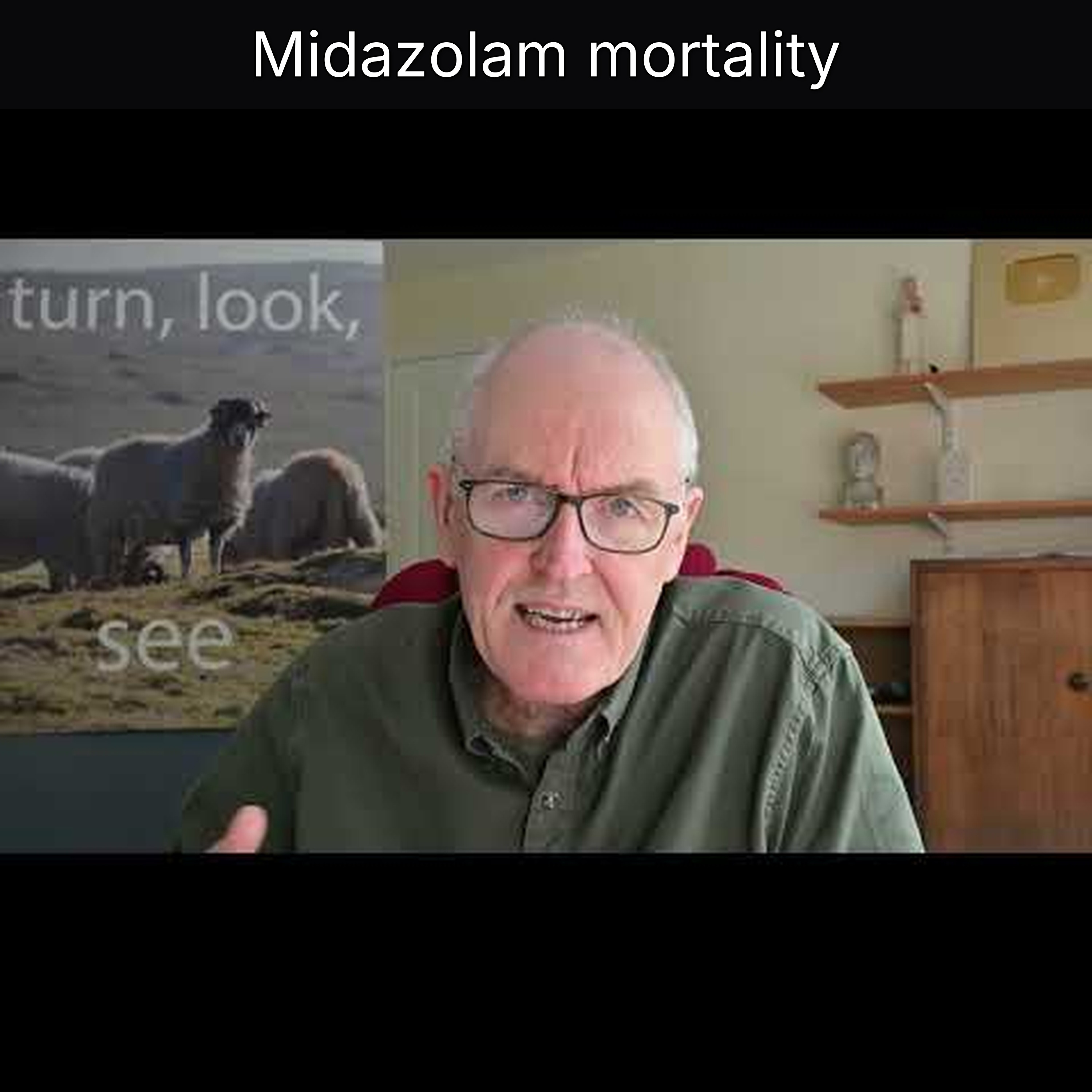 Midazolam mortality