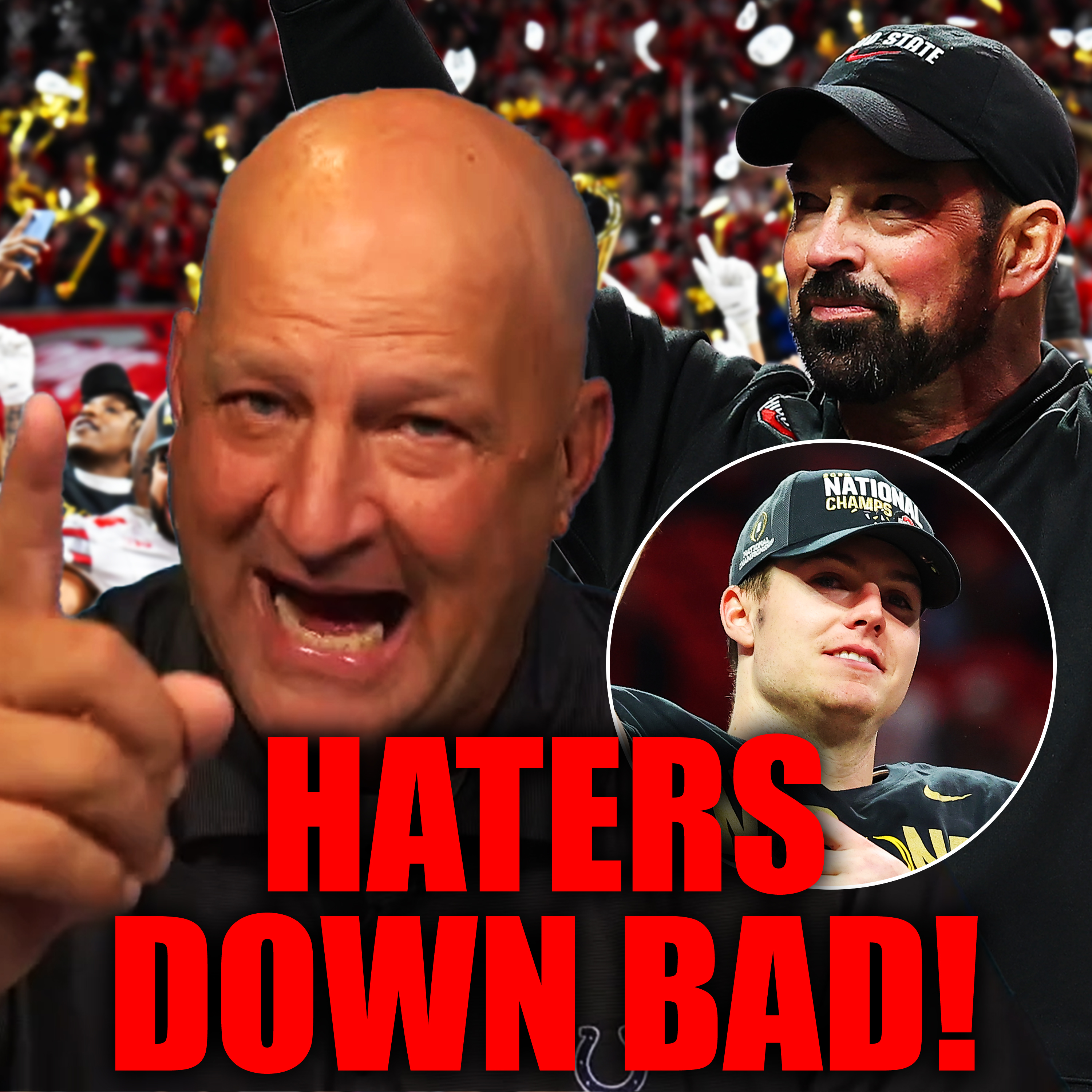 Ohio State’s Ryan Day Enacts REVENGE On Haters With CFP Title Win + Lomas Brown, David Pollack & Jay Feely | episode artwork
