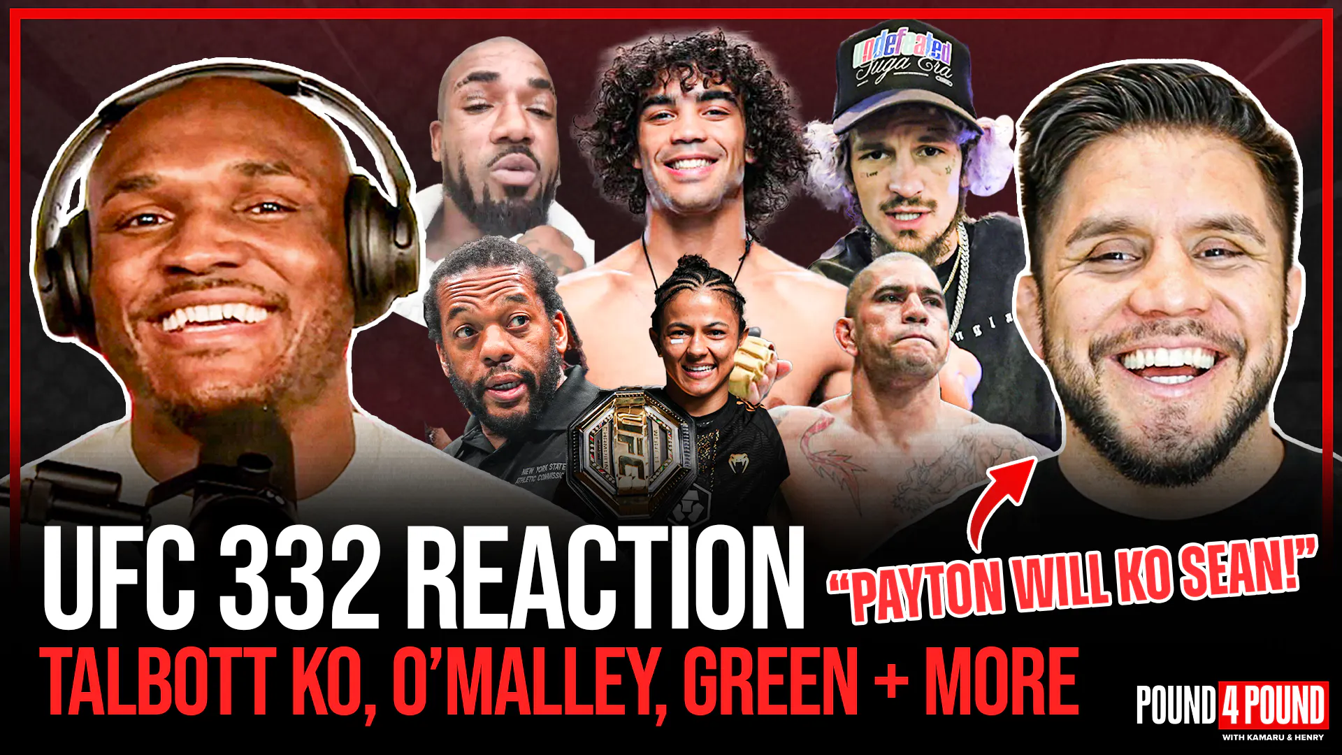 UFC 332 CHAOS. Henry wants Payton Talbott vs Sean O’Malley NOW