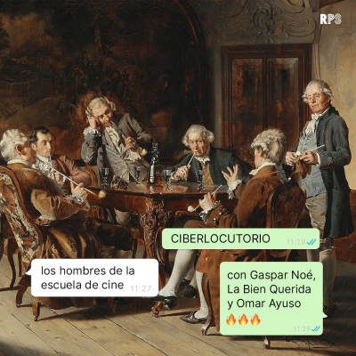 Los hombres de la escuela de cine, con Gaspar Noé y Omar Ayuso