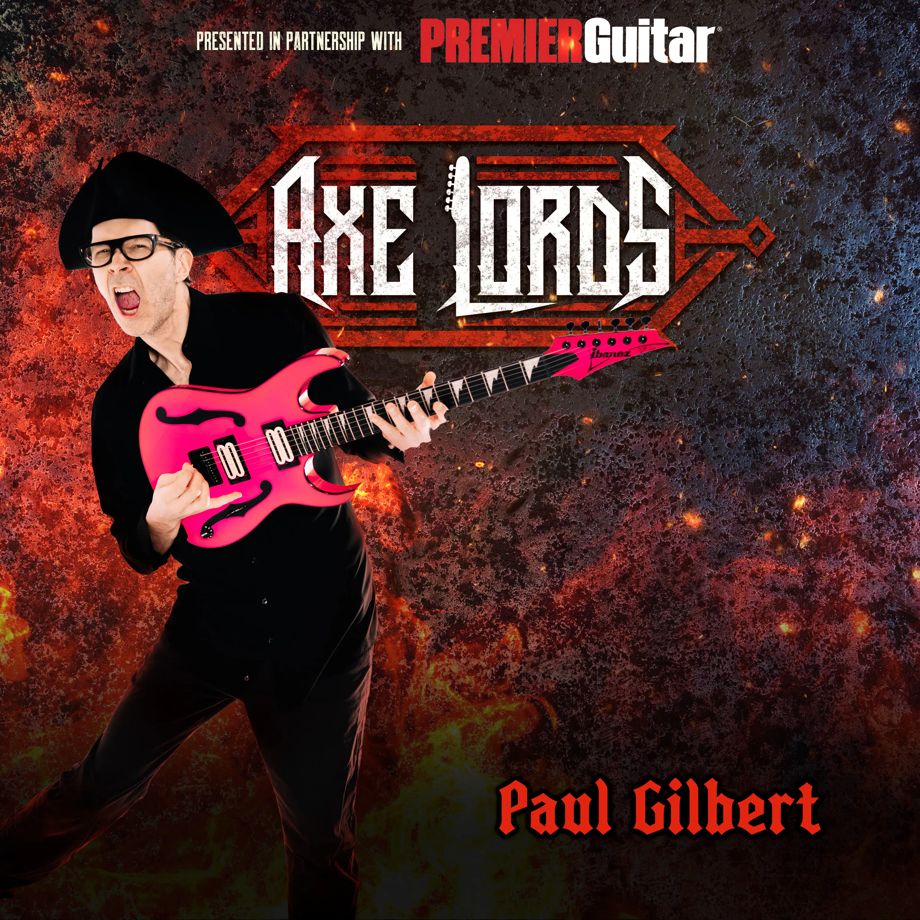 Paul Gilbert: Power-Drill Picking, the Ibanez Fireman, and Go-To Guitar Techniques episode artwork