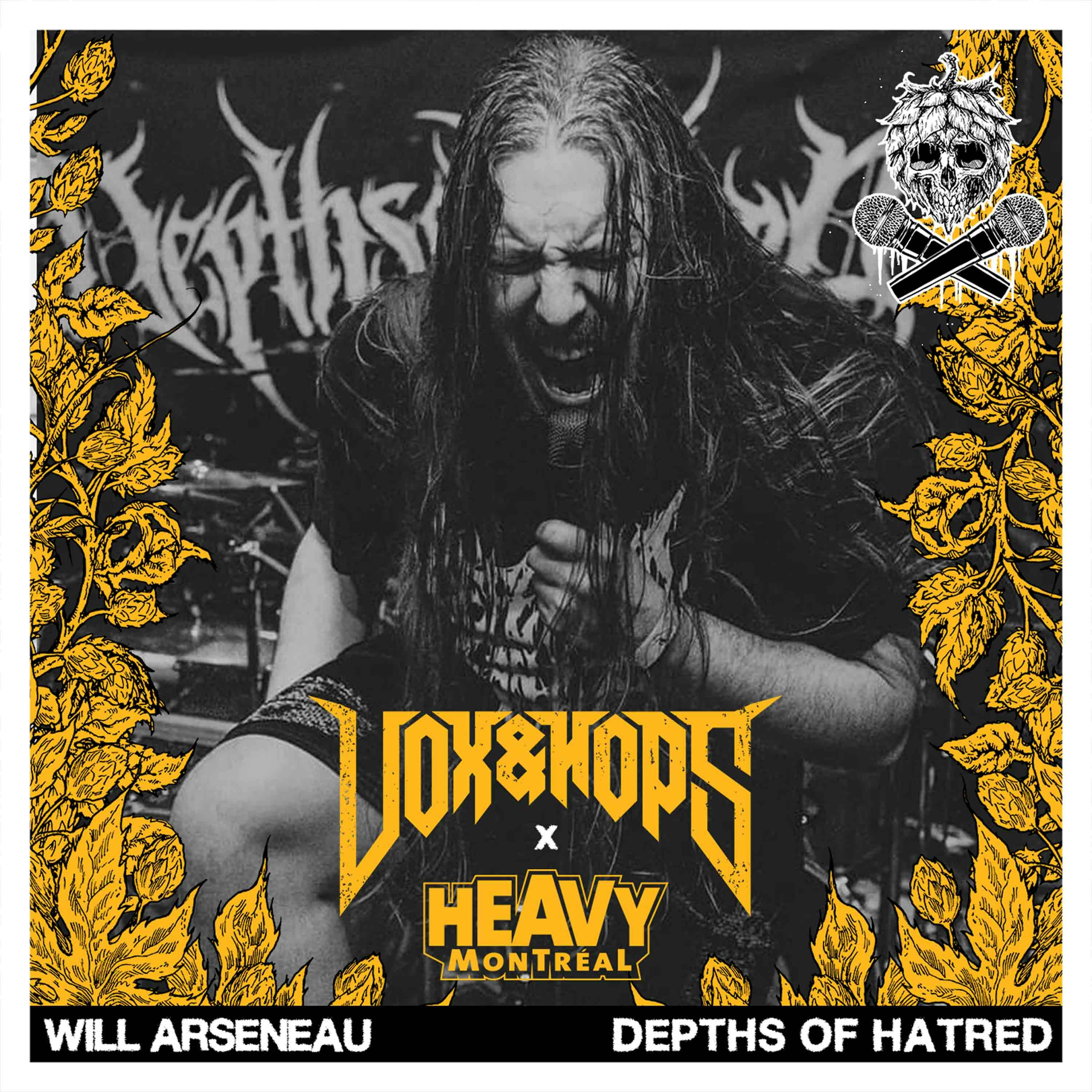 Conceptual Lyrics with Will Arseneau of Depths of Hatred & Shape the Above
