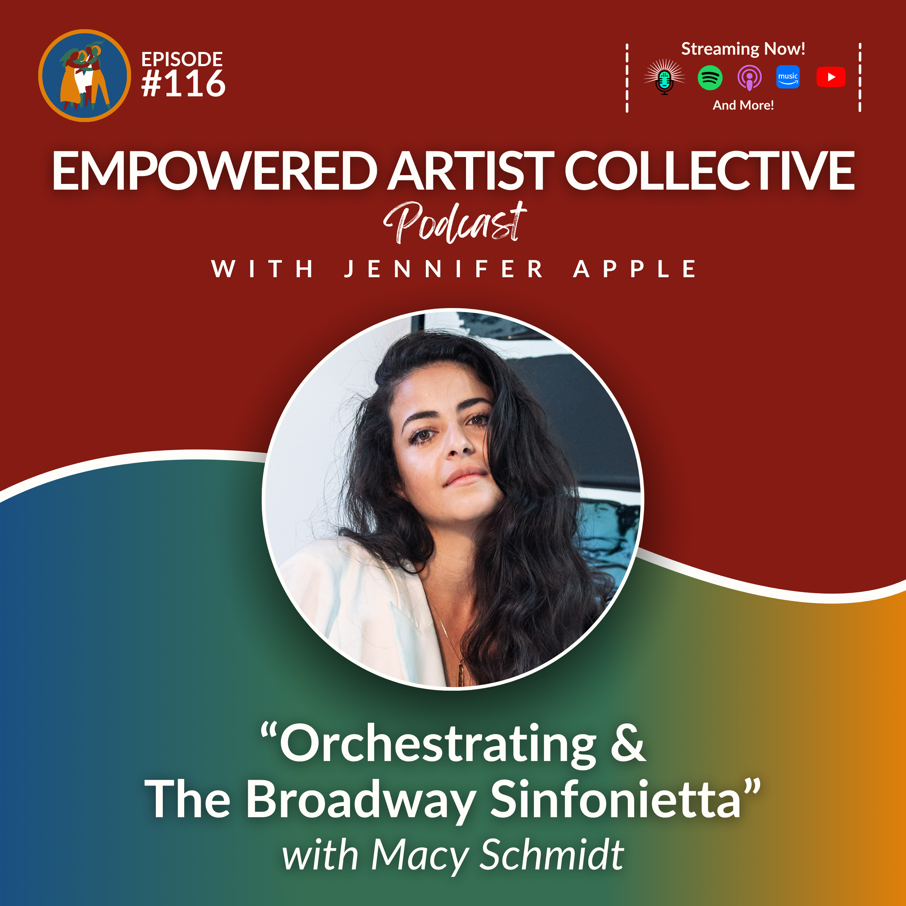 116. Orchestrating & The Broadway Sinfonietta with Macy Schmidt episode artwork