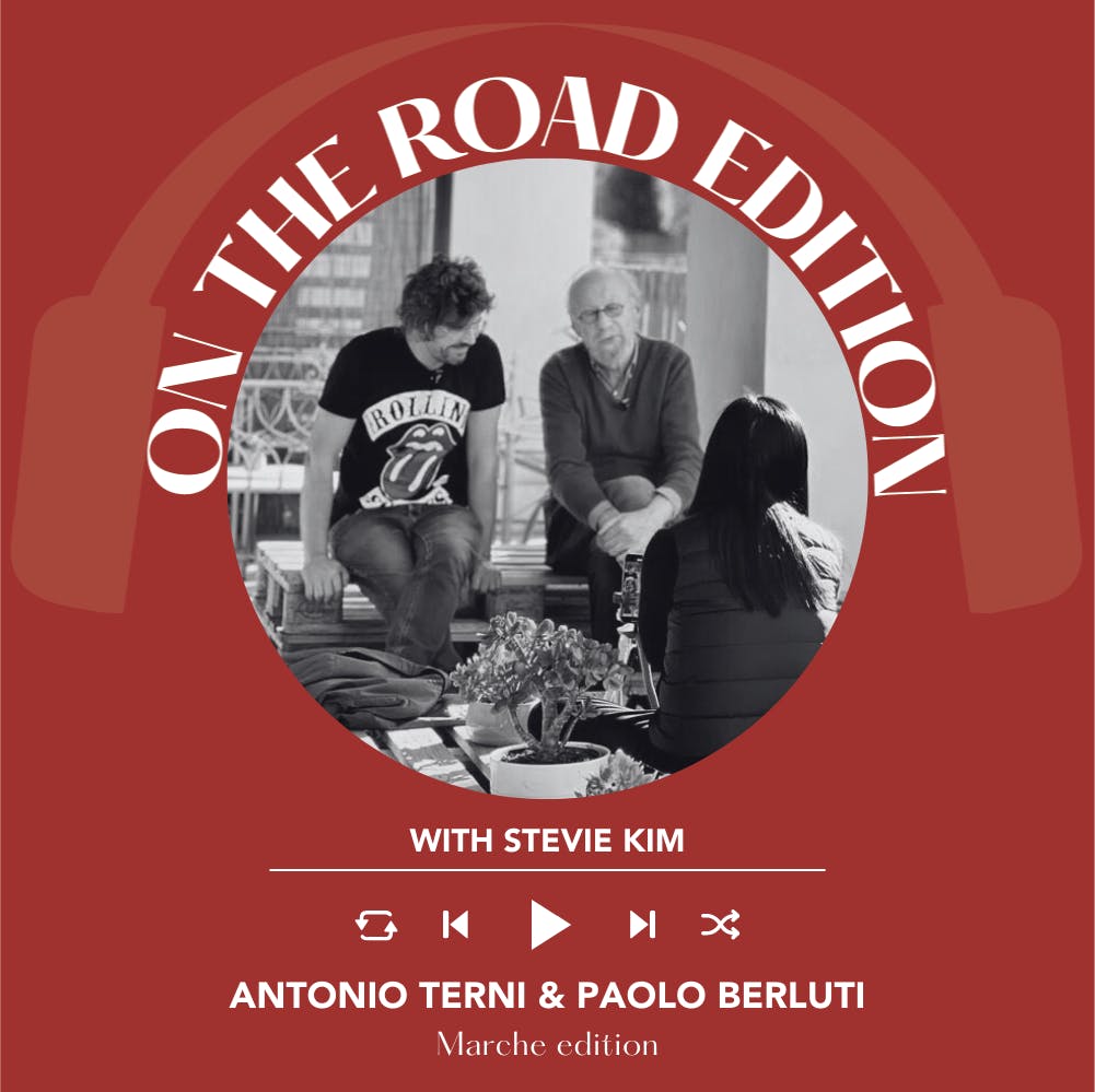 Ep. 1750 Antonio Terni And Paolo Berluti In Marche | On The Road With Stevie Kim