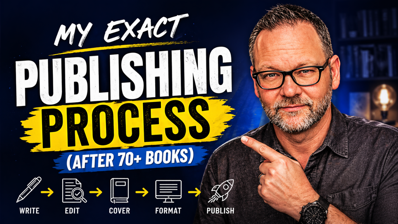 My Exact Publishing Process (After 70+ Books)