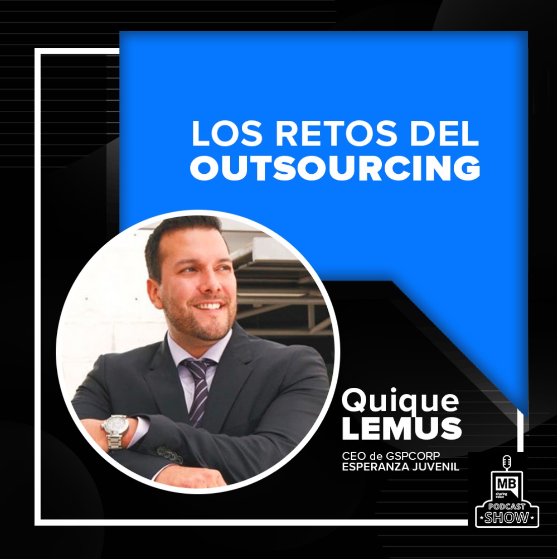 Radio Tuesday #82 - Los retos del Outsourcing con Quique Lemus / CEO GSP Corp - MBPodcast Show Radio Infinita episode artwork