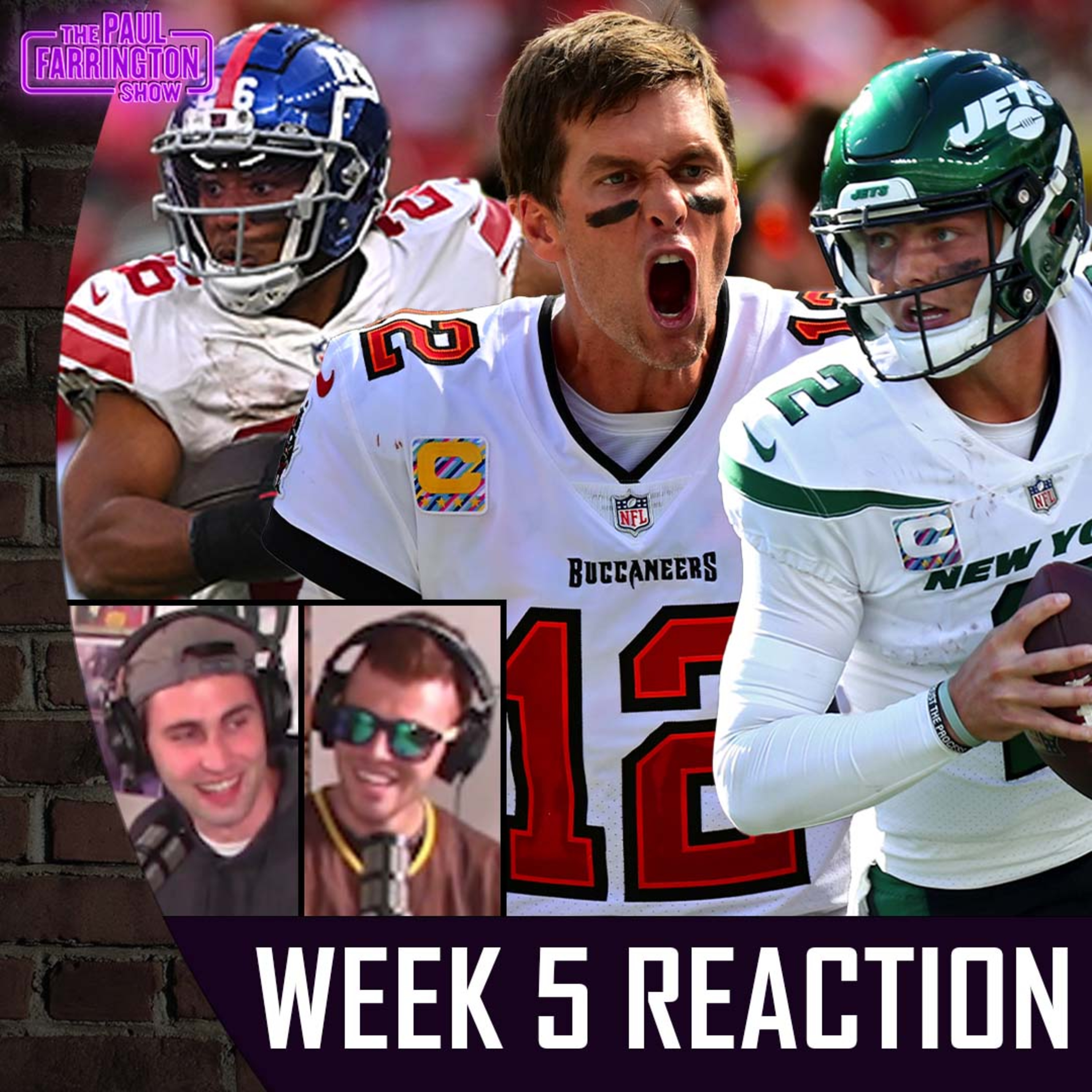 Jets & Giants soaring, Brady & Bucs get the call, Cowboys second best NFC team after Eagles? | The Paul Farrington Show episode artwork