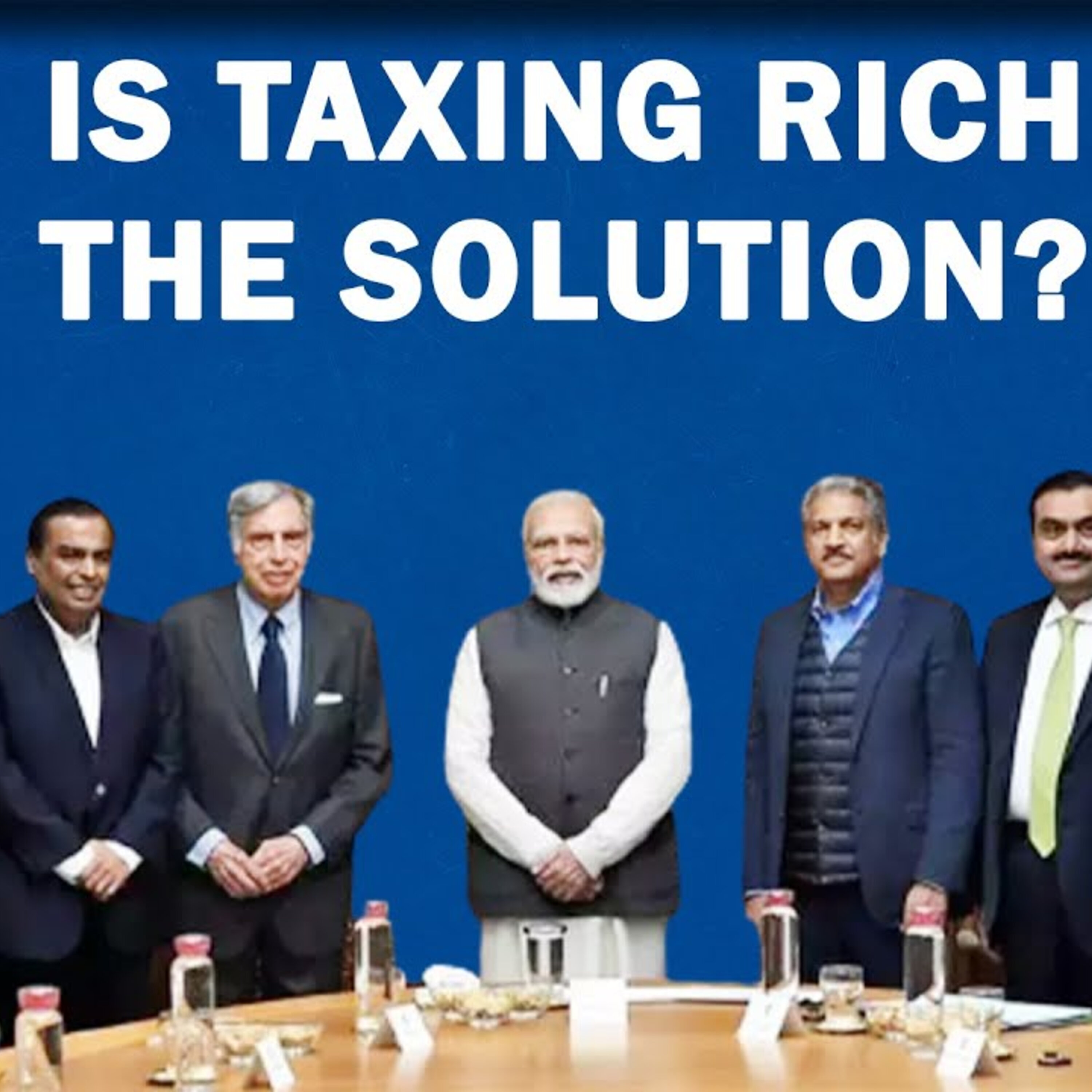 Editorial with Sujit Nair: Is Taxing The Rich The Solution??? episode artwork