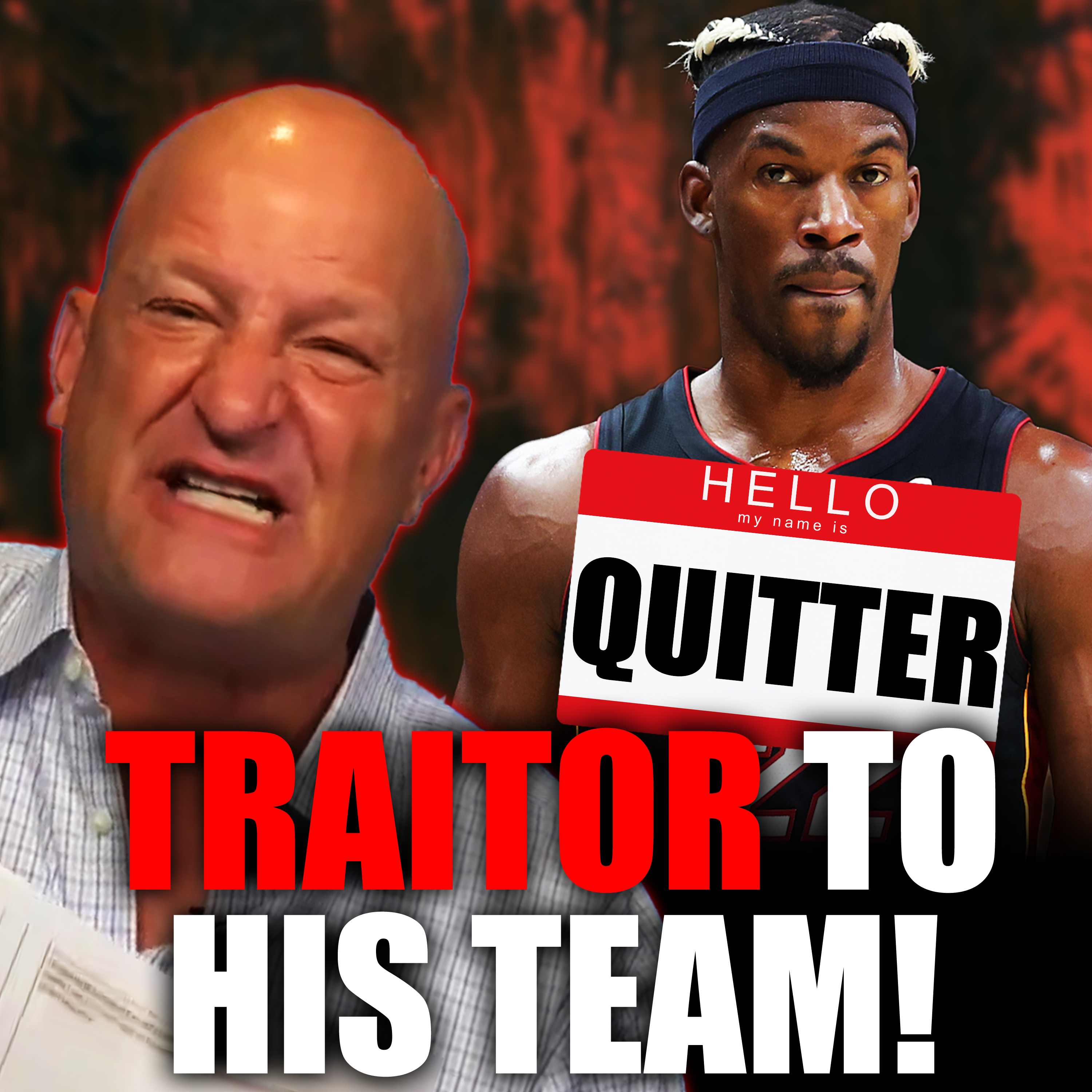 Crybaby Jimmy Butler DESTROYS His NBA Reputation With Childish Behavior episode artwork