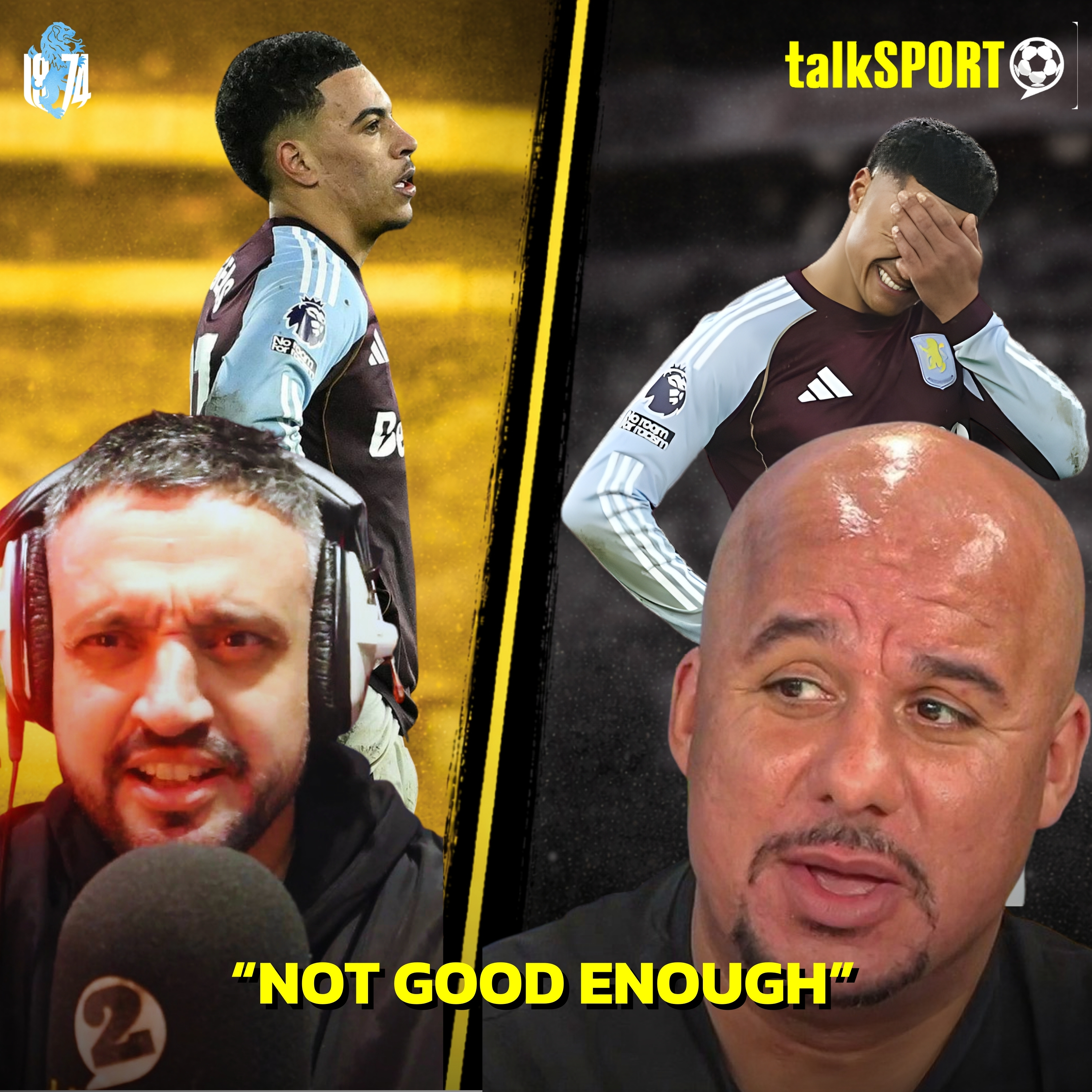 Dan Bardell REACTS to Gabby Agbonlahor’s BRUTAL Aston Villa Assessment 👀 | Dan at talkSPORT 🎙️🔥