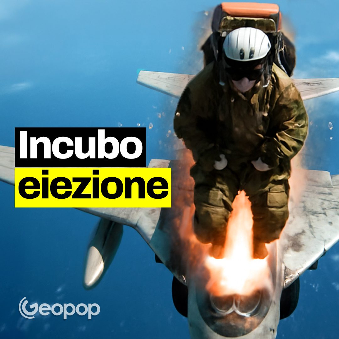 272 - Il trauma di eiettarsi da un aereo: la fisica dell'espulsione da un caccia militare