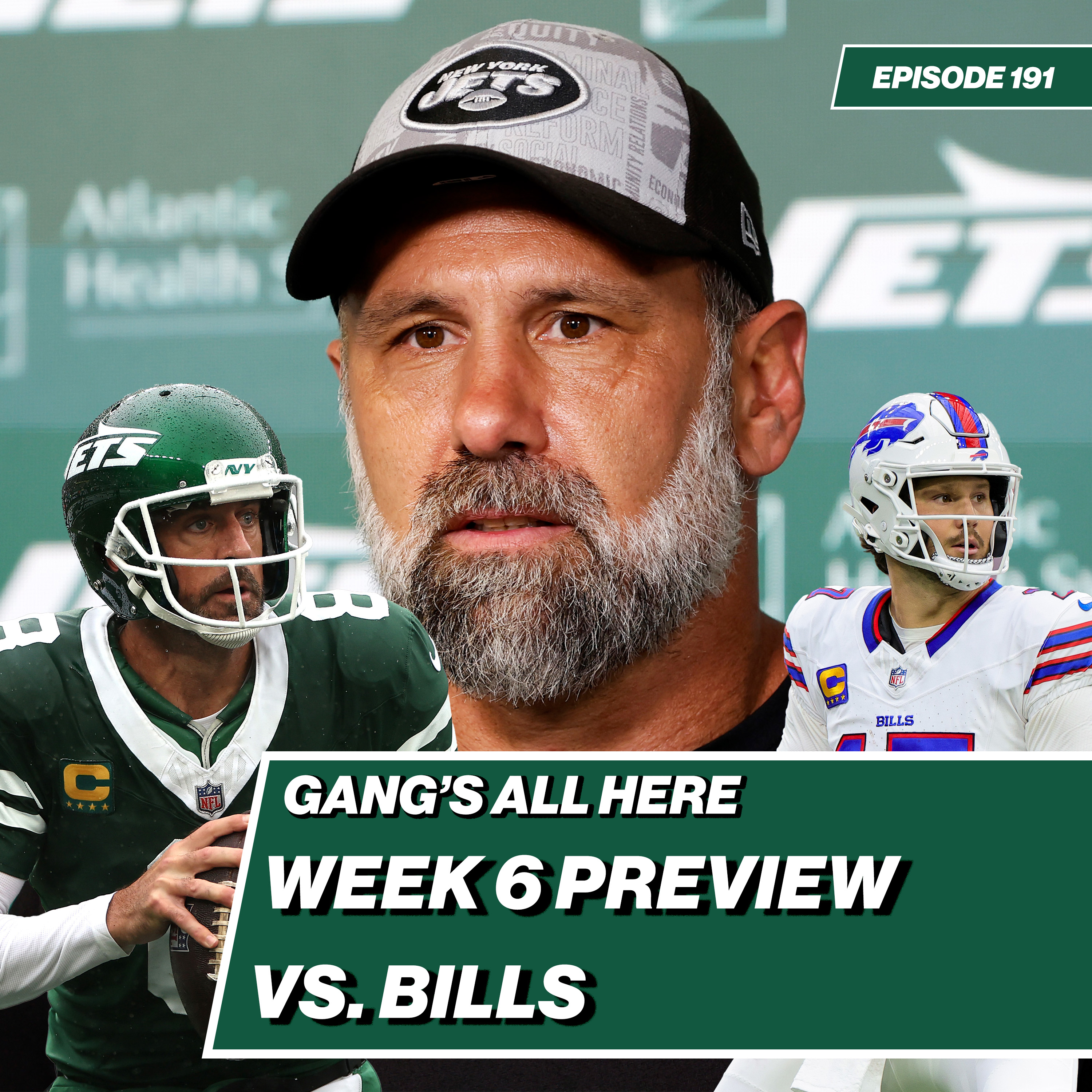 Jets playing for 1st place vs. Bills after firing Robert Saleh | Gang's All Here - Ep. 191 episode artwork